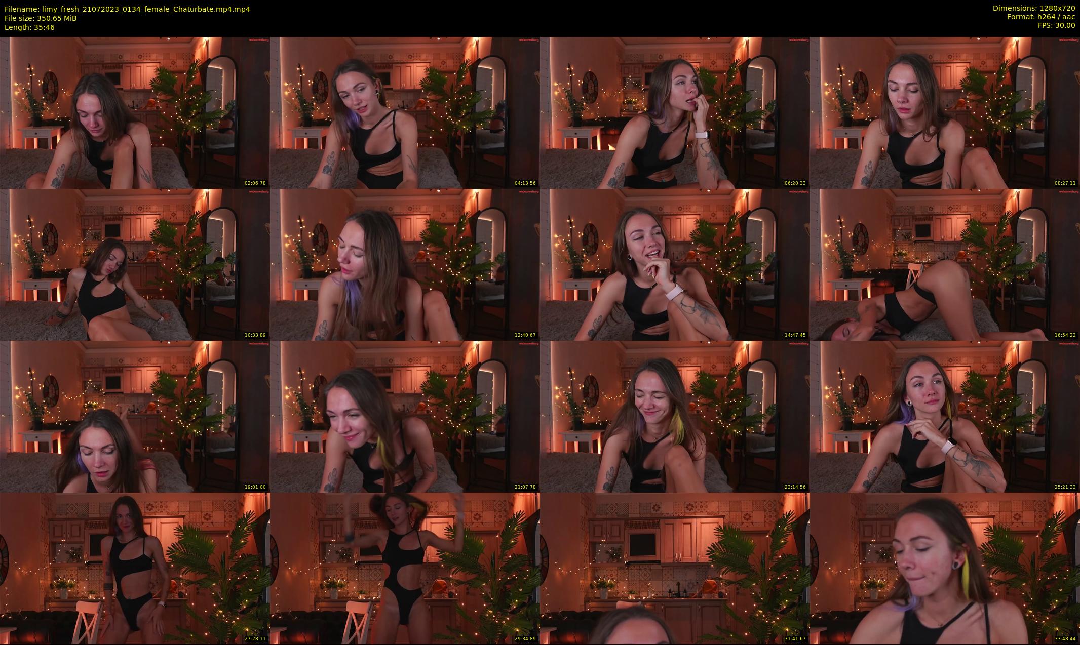 limy_fresh — 36 minute Chaturbate female cam show recording, 720p, Jul 21, 2023