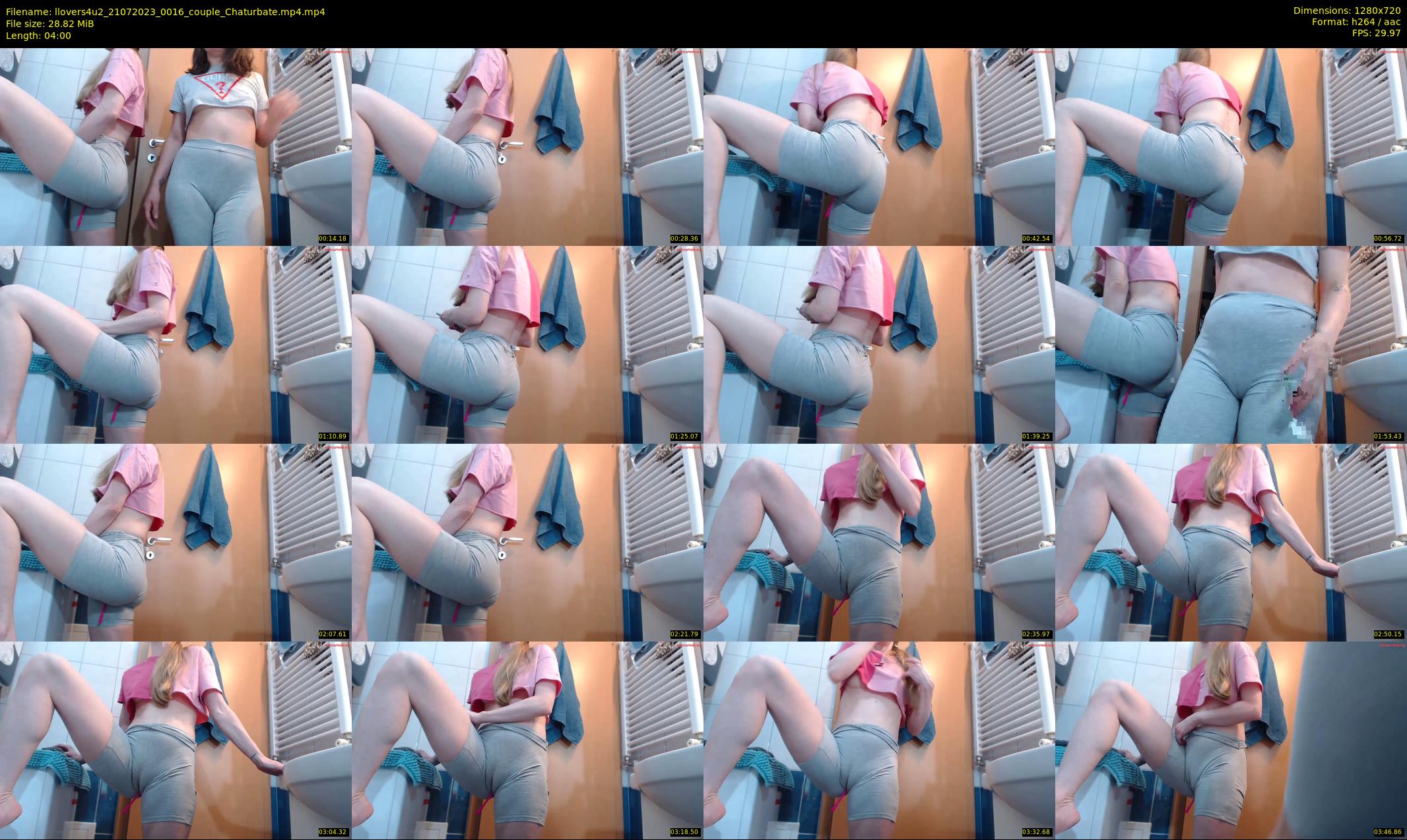 llovers4u2 — 4 minute Chaturbate couple cam show recording, 720p, Jul 21, 2023