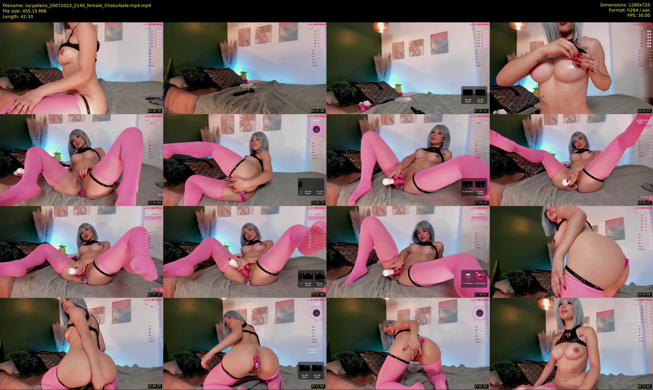 lucyallenx — 43 minute Chaturbate female cam show recording, 720p, Jul 20, 2023