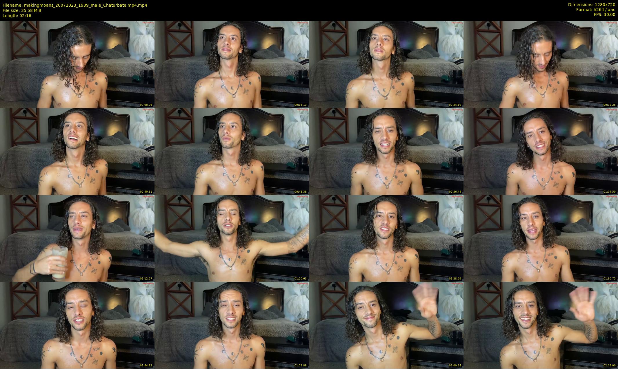 makingmoans — 3 minute Chaturbate male cam show recording, 720p, Jul 20, 2023