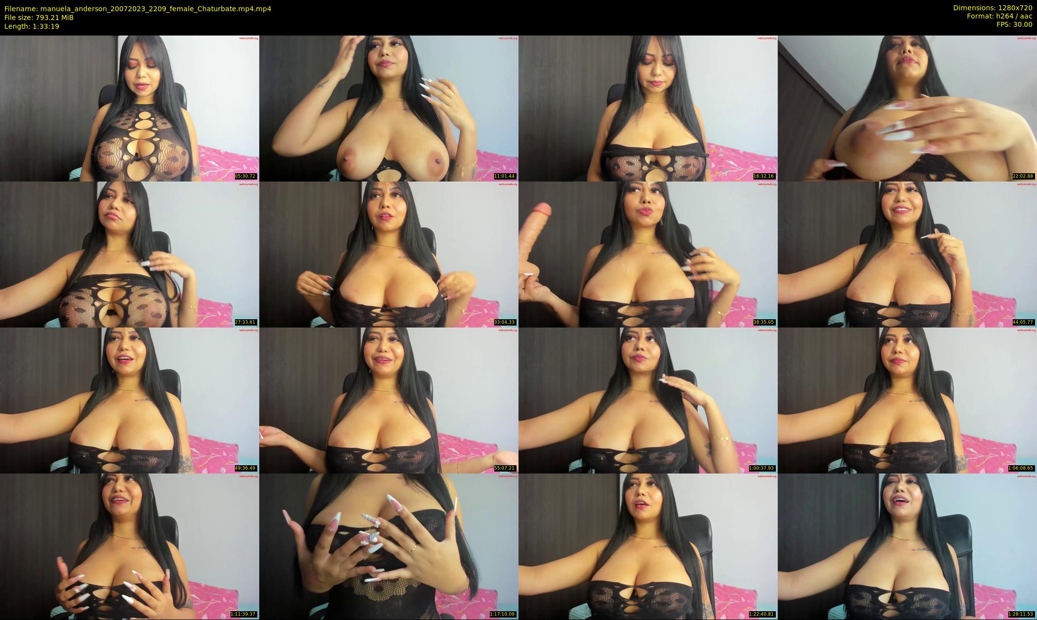 manuela_anderson — 94 minute Chaturbate female cam show recording, 720p, Jul 20, 2023