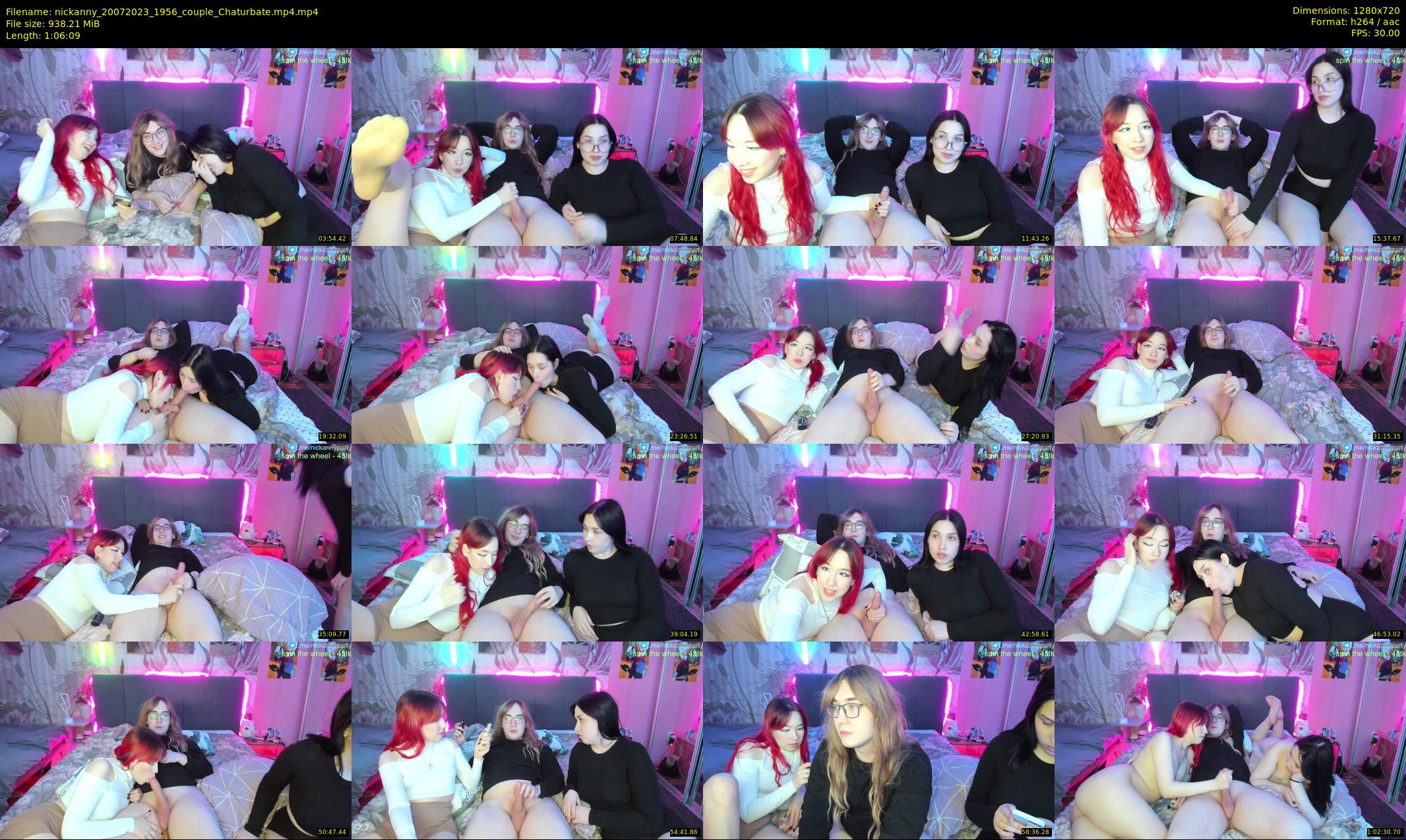 nickanny — 67 minute Chaturbate couple cam show recording, 720p, Jul 20, 2023