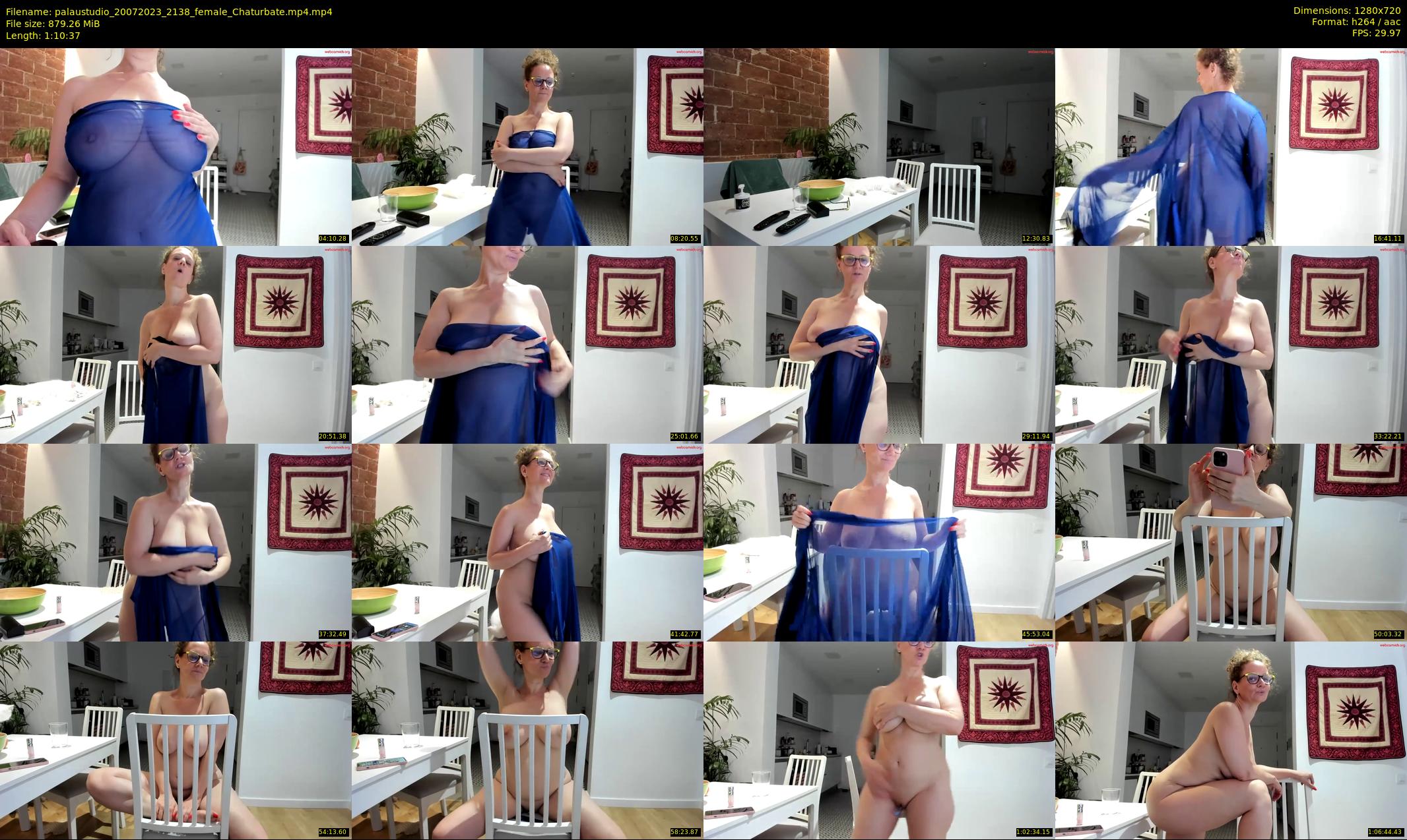 palaustudio — 71 minute Chaturbate female cam show recording, 720p, Jul 20, 2023