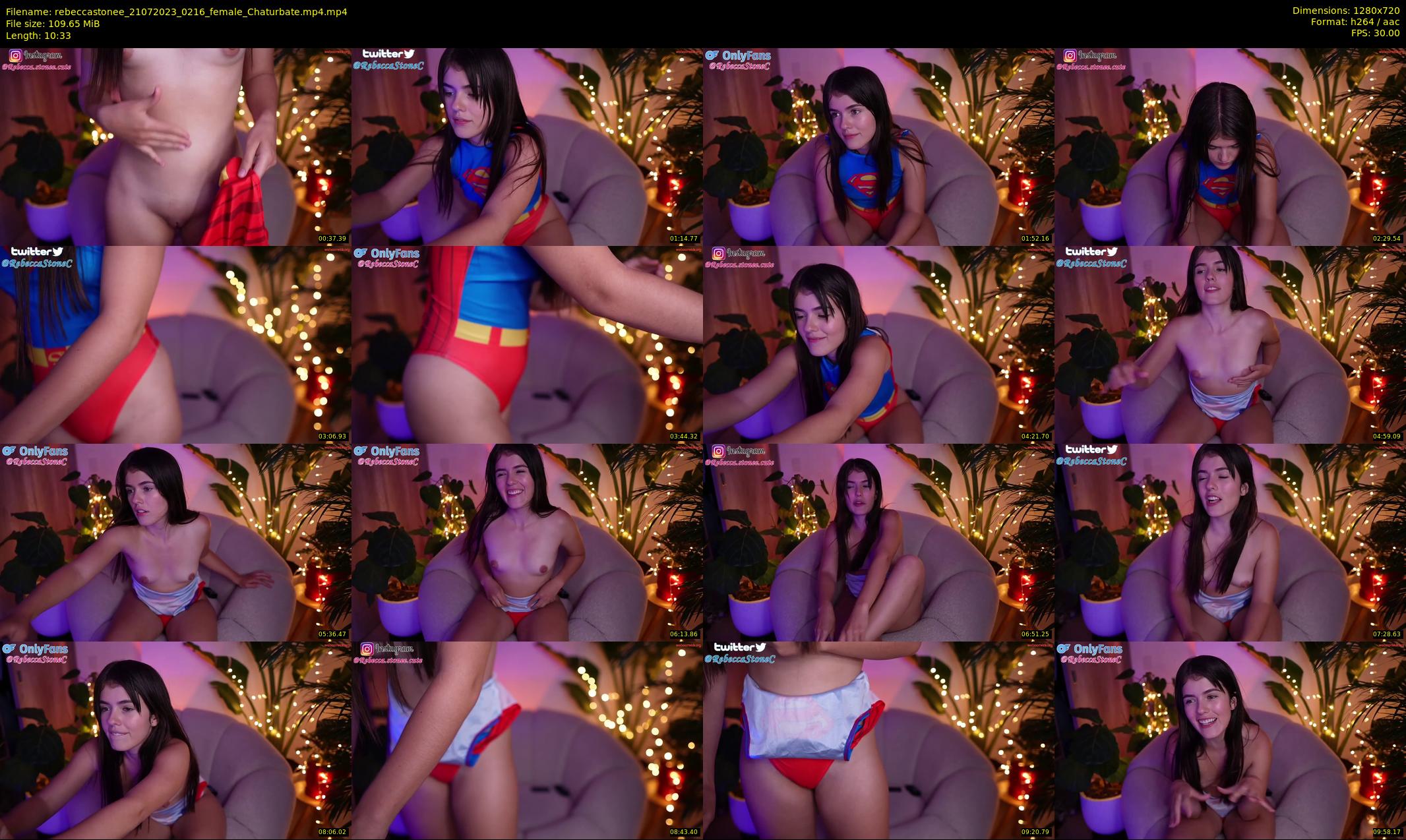 rebeccastonee — 11 minute Chaturbate female cam show recording, 720p, Jul 21, 2023