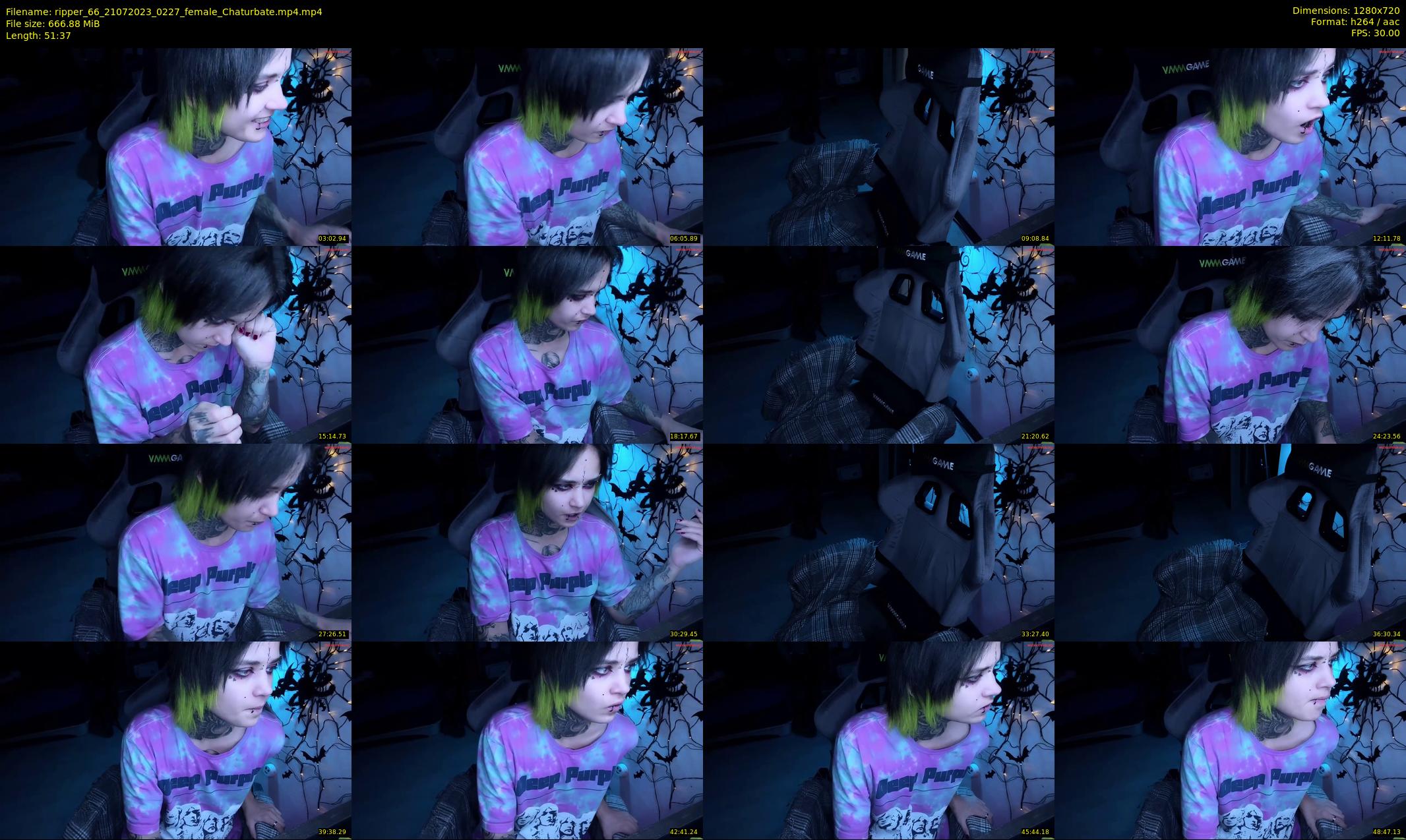 ripper_66 — 52 minute Chaturbate female cam show recording, 720p, Jul 21, 2023