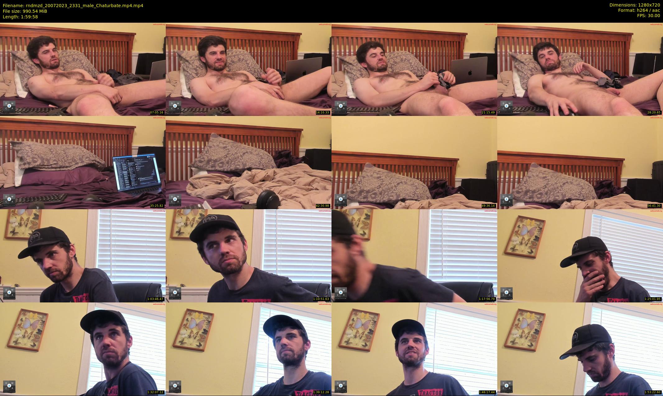 rndmzd — 120 minute Chaturbate male cam show recording, 720p, Jul 20, 2023