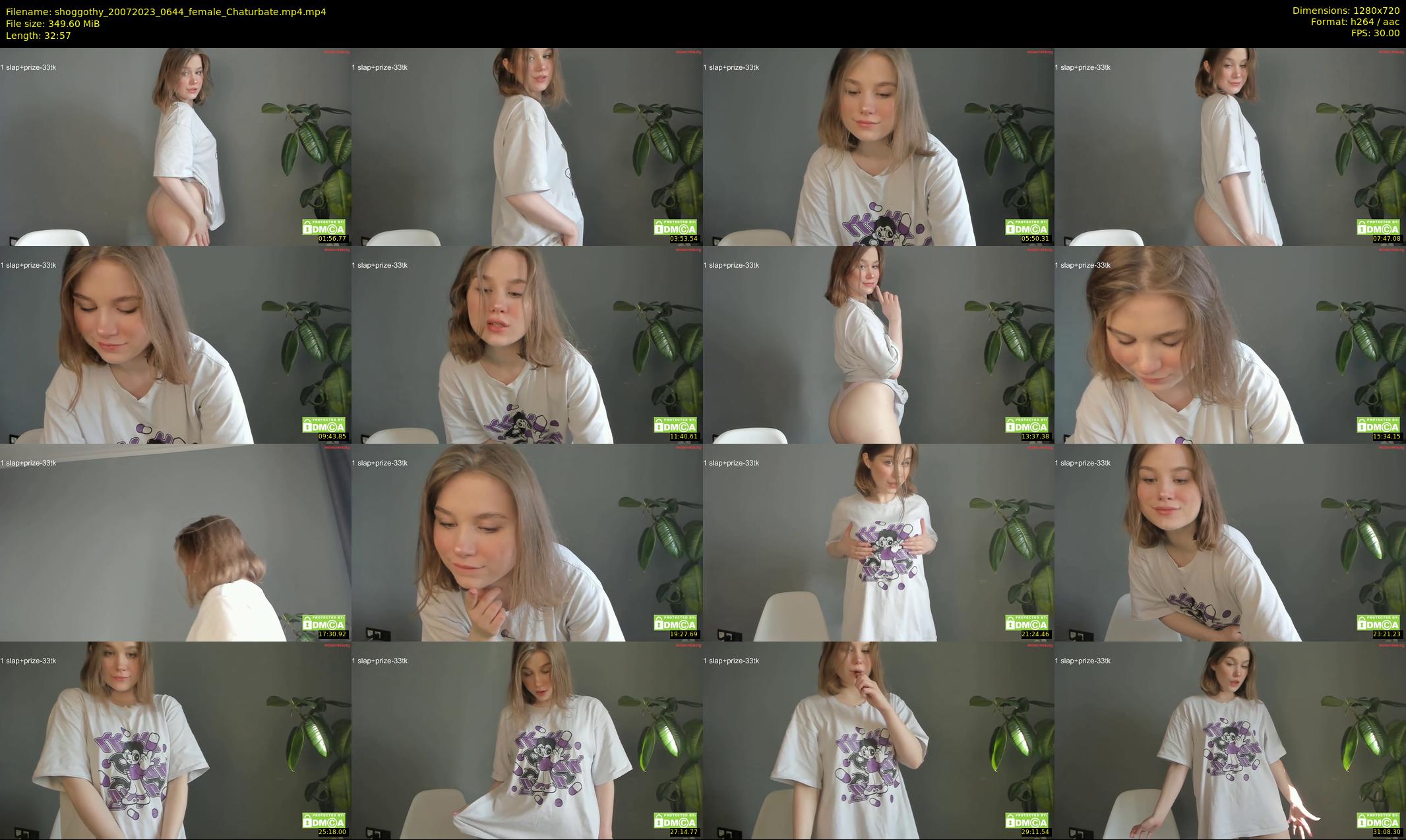 shoggothy — 33 minute Chaturbate female cam show recording, 720p, Jul 20, 2023