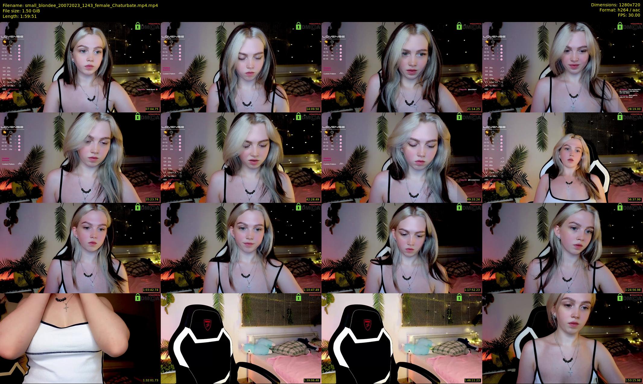 small_blondee — 120 minute Chaturbate female cam show recording, 720p, Jul 20, 2023