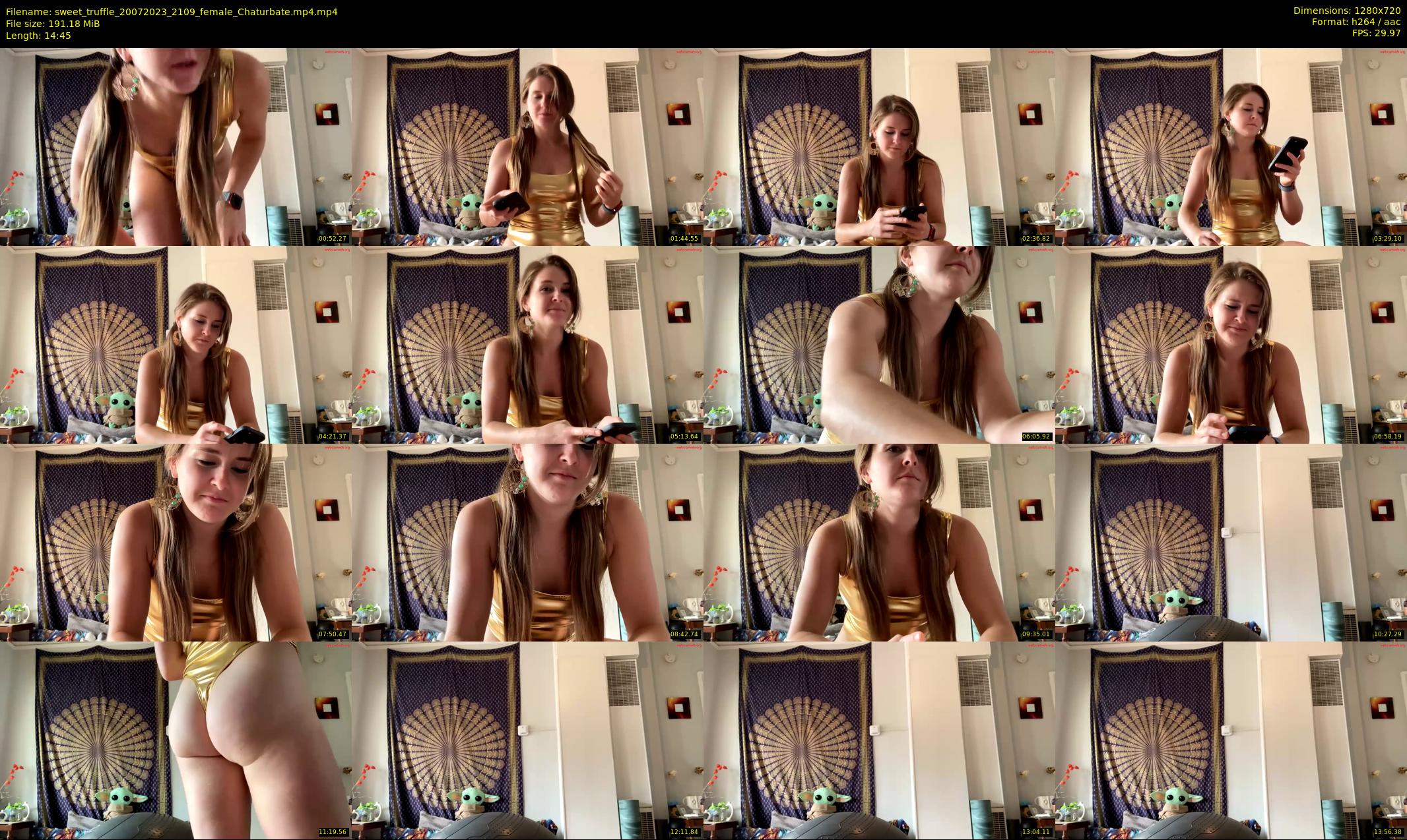 sweet_truffle — 15 minute Chaturbate female cam show recording, 720p, Jul 20, 2023