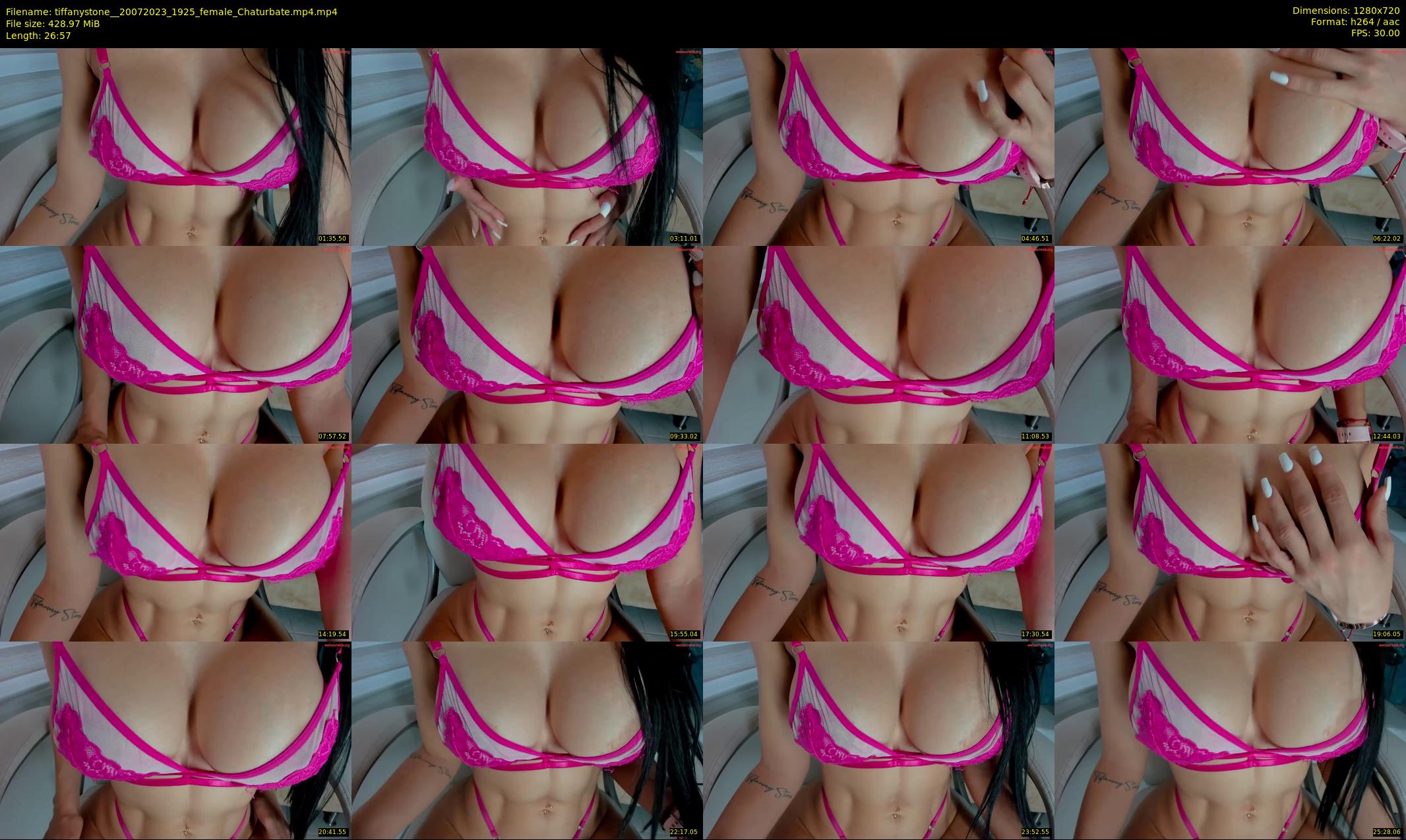tiffanystone_ — 27 minute Chaturbate female cam show recording, 720p, Jul 20, 2023