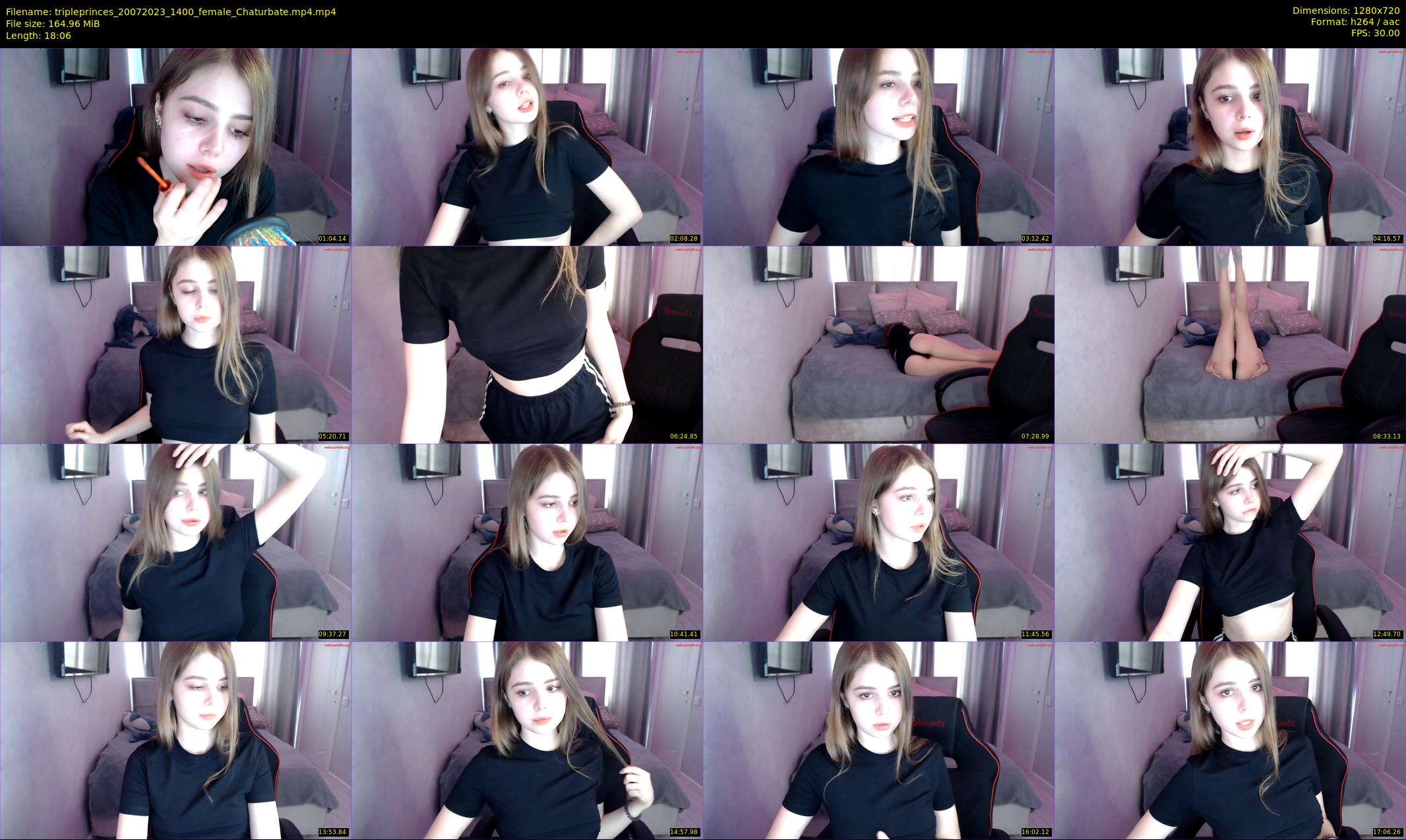 tripleprinces — 19 minute Chaturbate female cam show recording, 720p, Jul 20, 2023