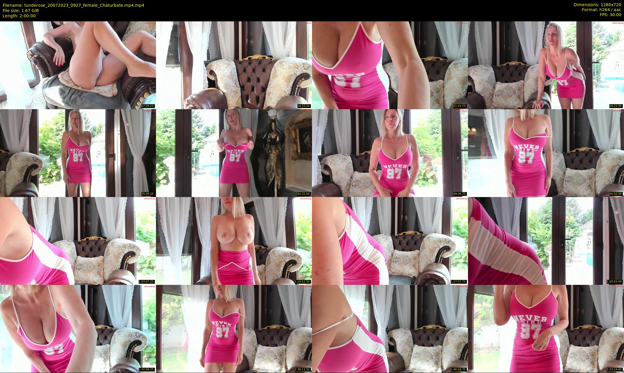 tunderose — 120 minute Chaturbate female cam show recording, 720p, Jul 20, 2023