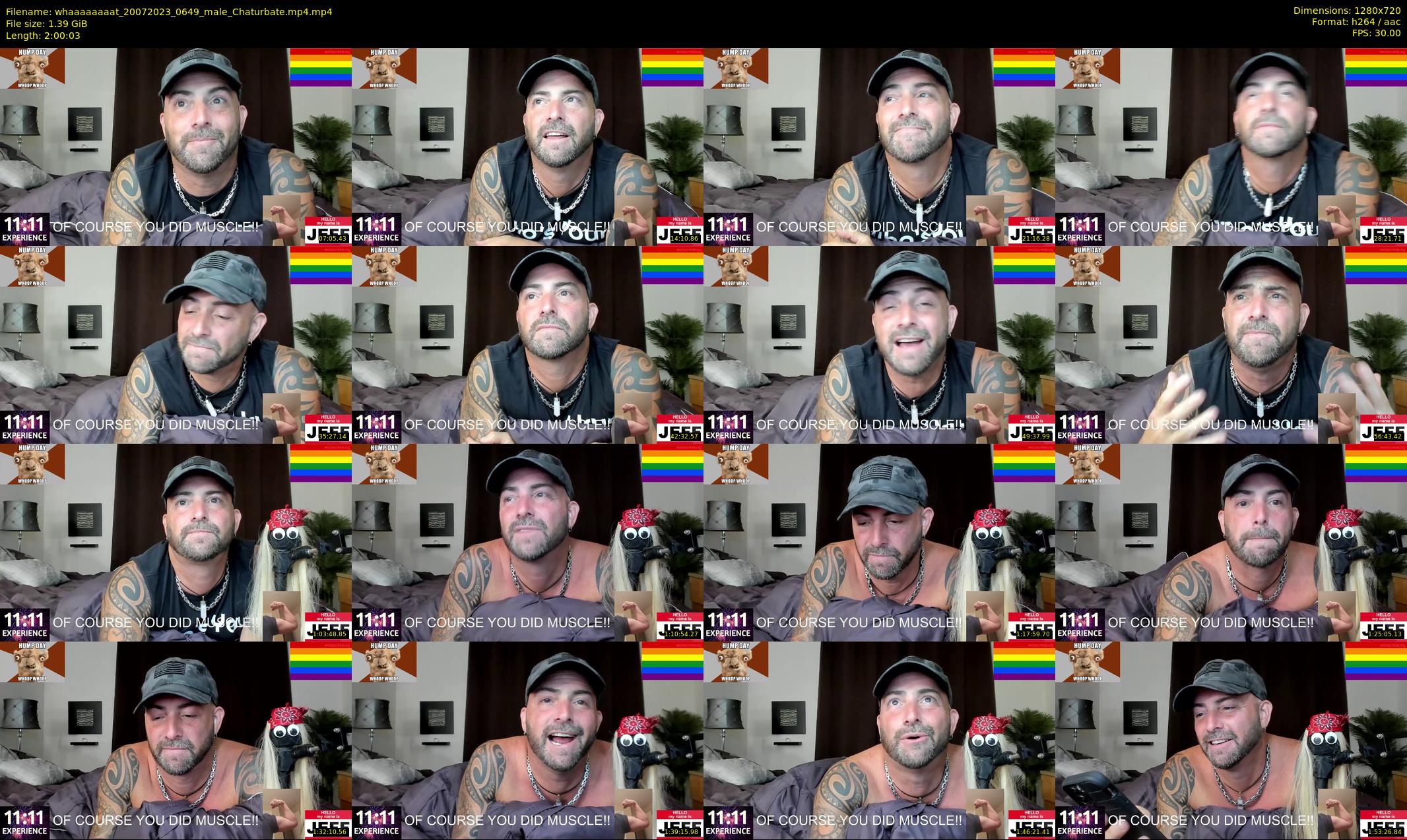 whaaaaaaaat — 121 minute Chaturbate couple cam show recording, 720p, Jul 20, 2023