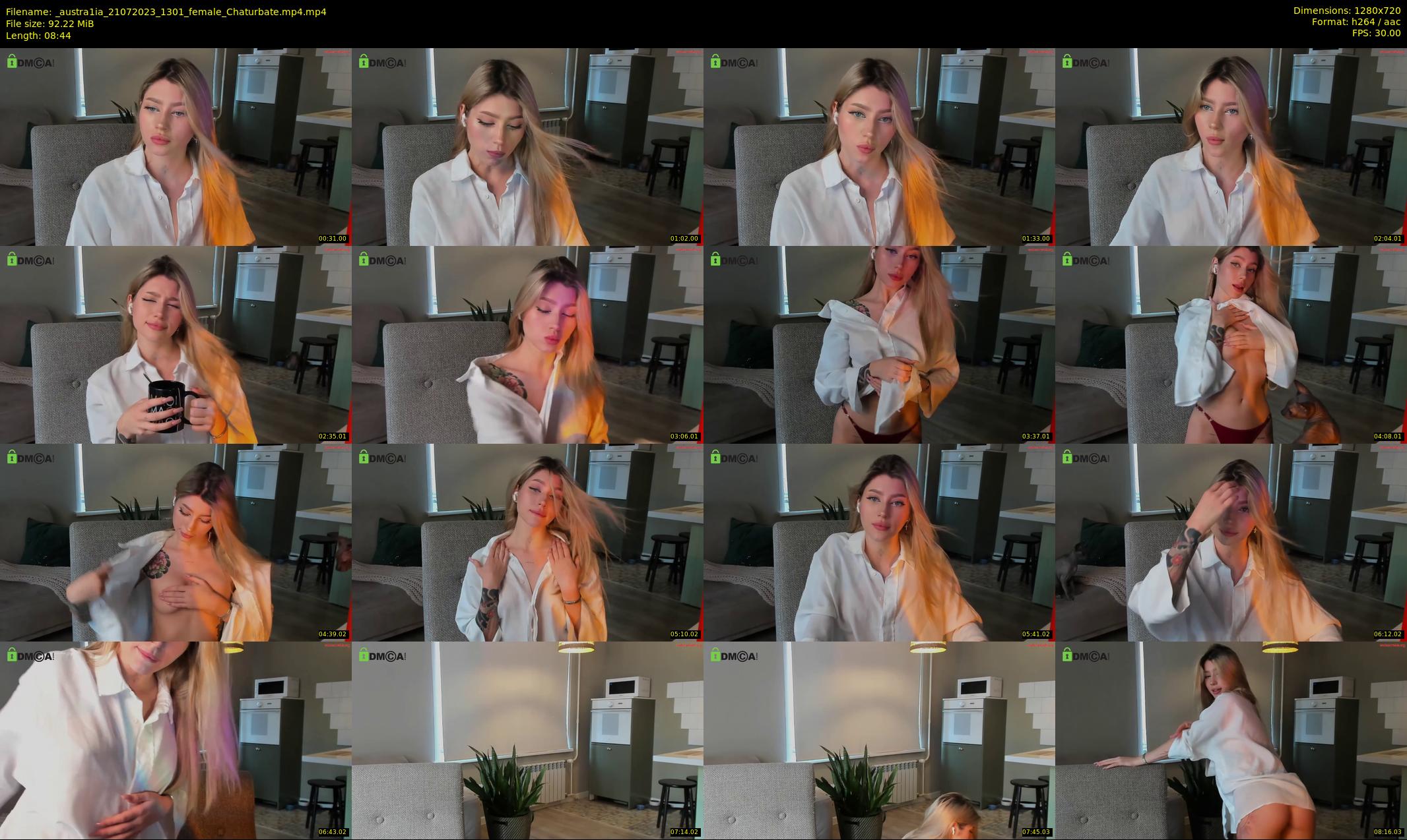 _austra1ia — 9 minute Chaturbate female cam show recording, 720p, Jul 21, 2023