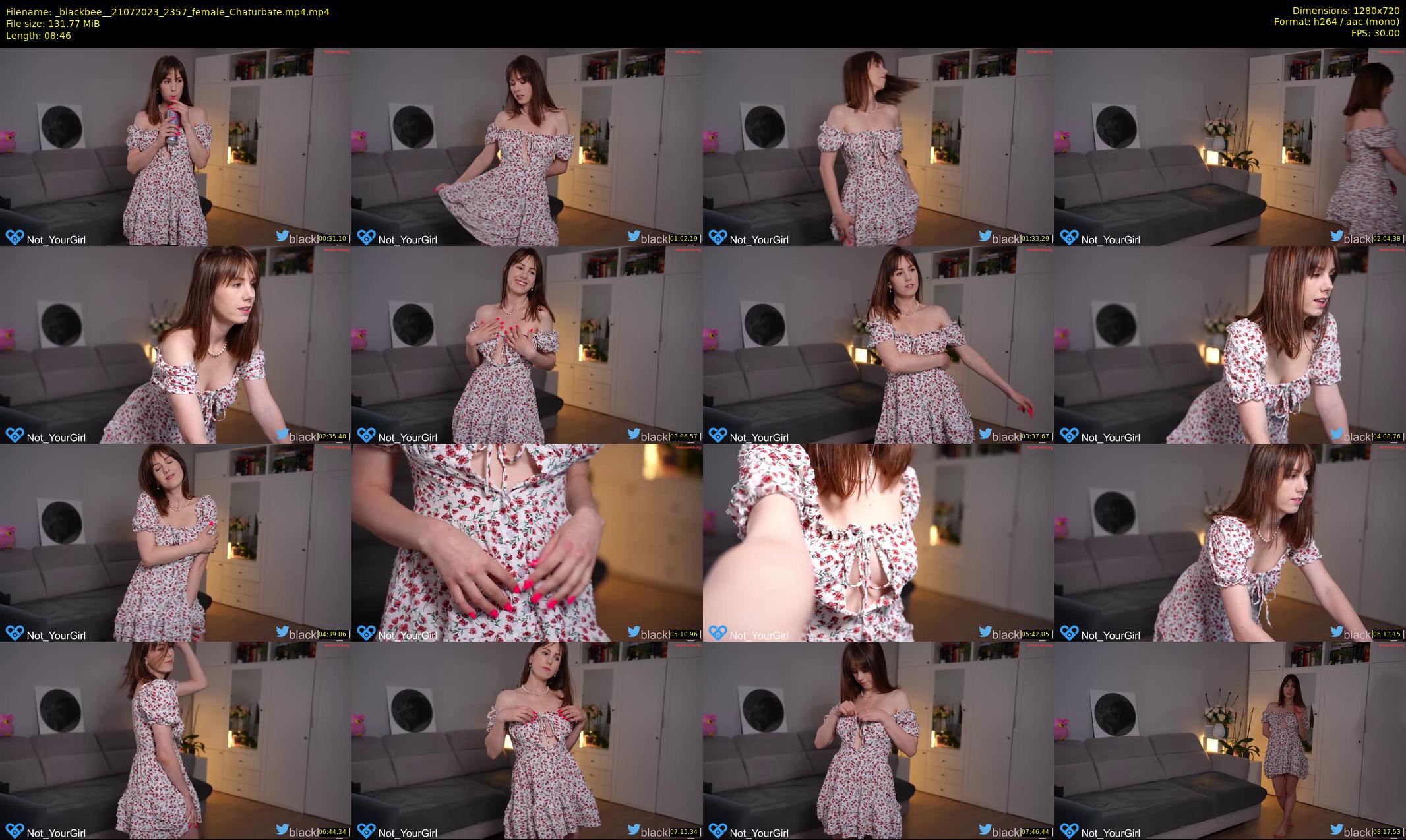 _blackbee_ — 9 minute Chaturbate female cam show recording, 720p, Jul 21, 2023