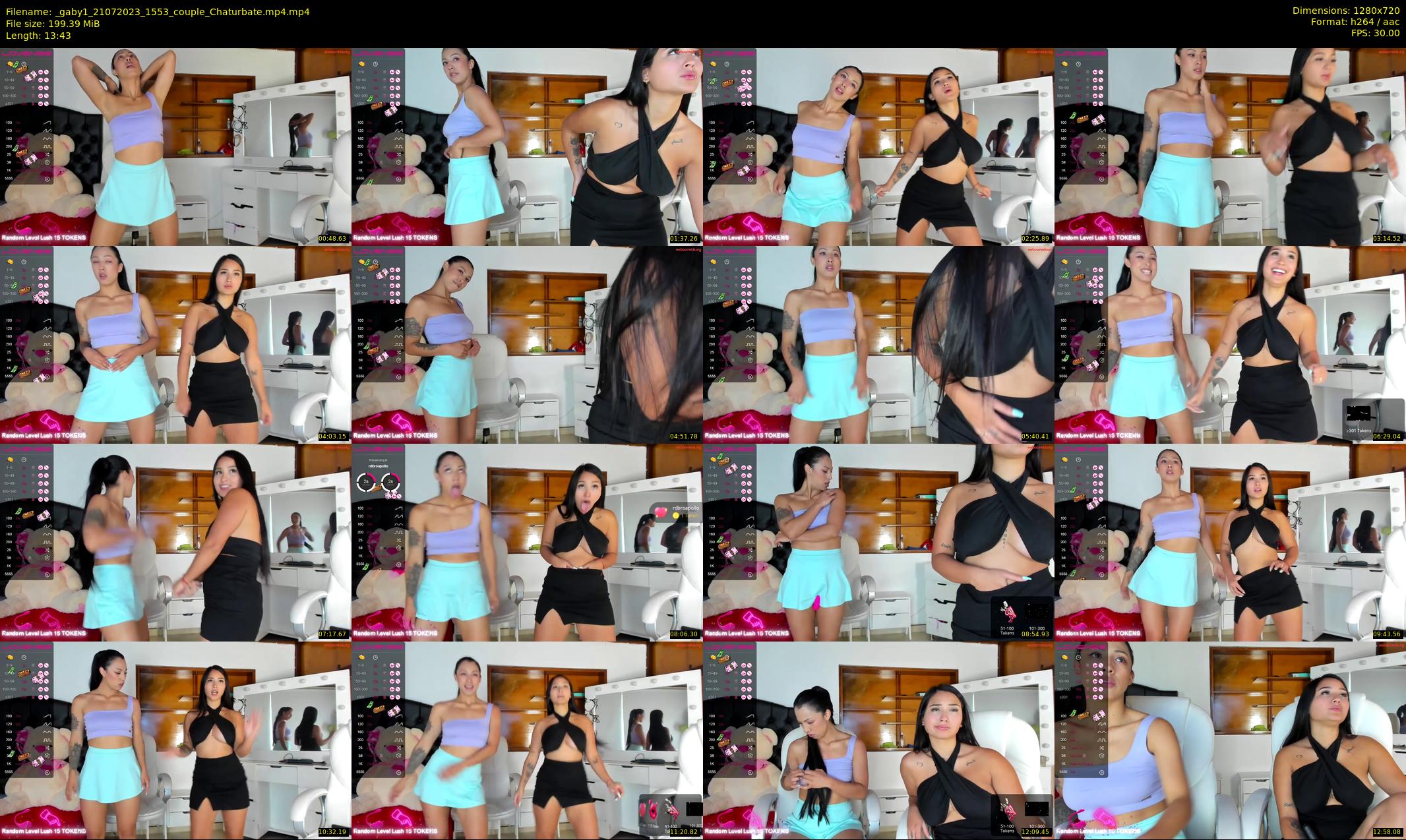 _gaby1 — 14 minute Chaturbate female cam show recording, 720p, Jul 21, 2023