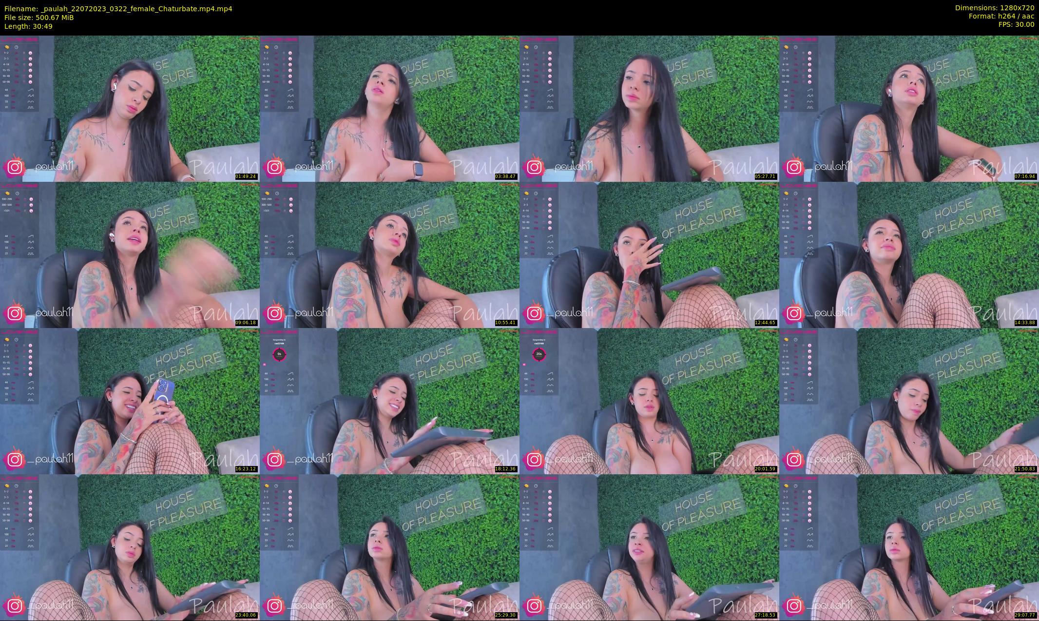 _paulah — 31 minute Chaturbate female cam show recording, 720p, Jul 22, 2023