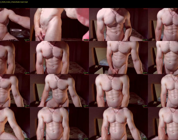 adam_muscle_ — 41 minute Chaturbate male cam show recording, 720p, Jul 22, 2023