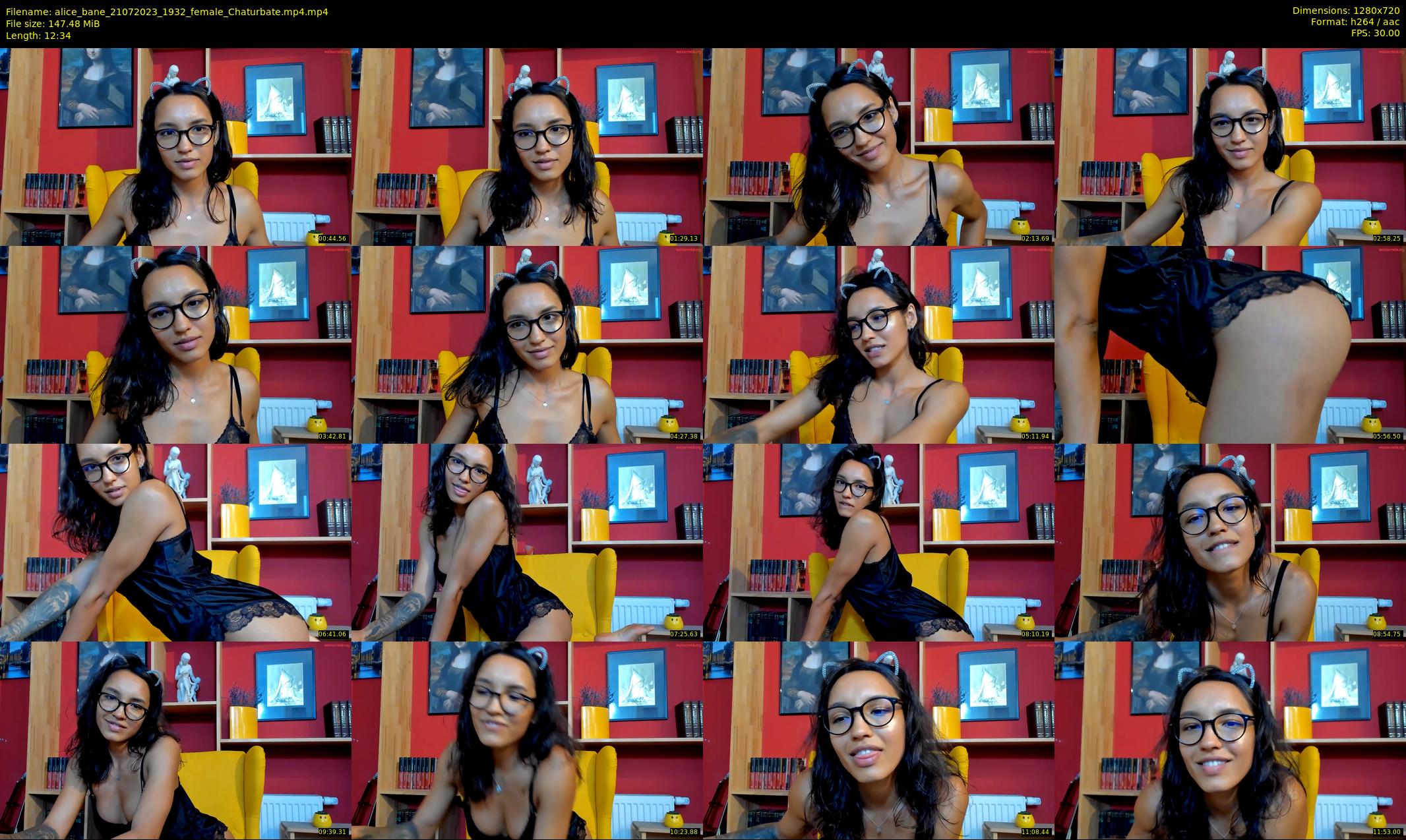 alice_bane — 13 minute Chaturbate female cam show recording, 720p, Jul 21, 2023