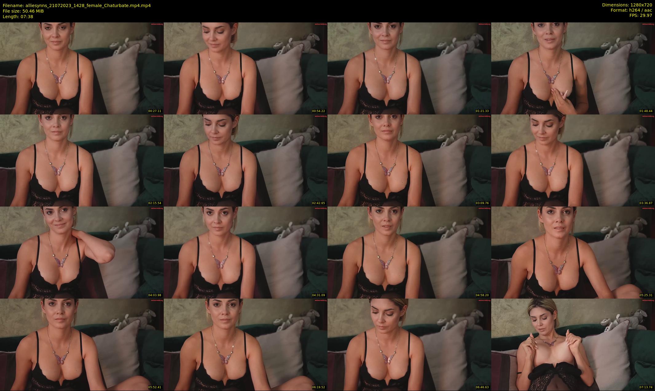 alliesynns — 8 minute Chaturbate female cam show recording, 720p, Jul 21, 2023