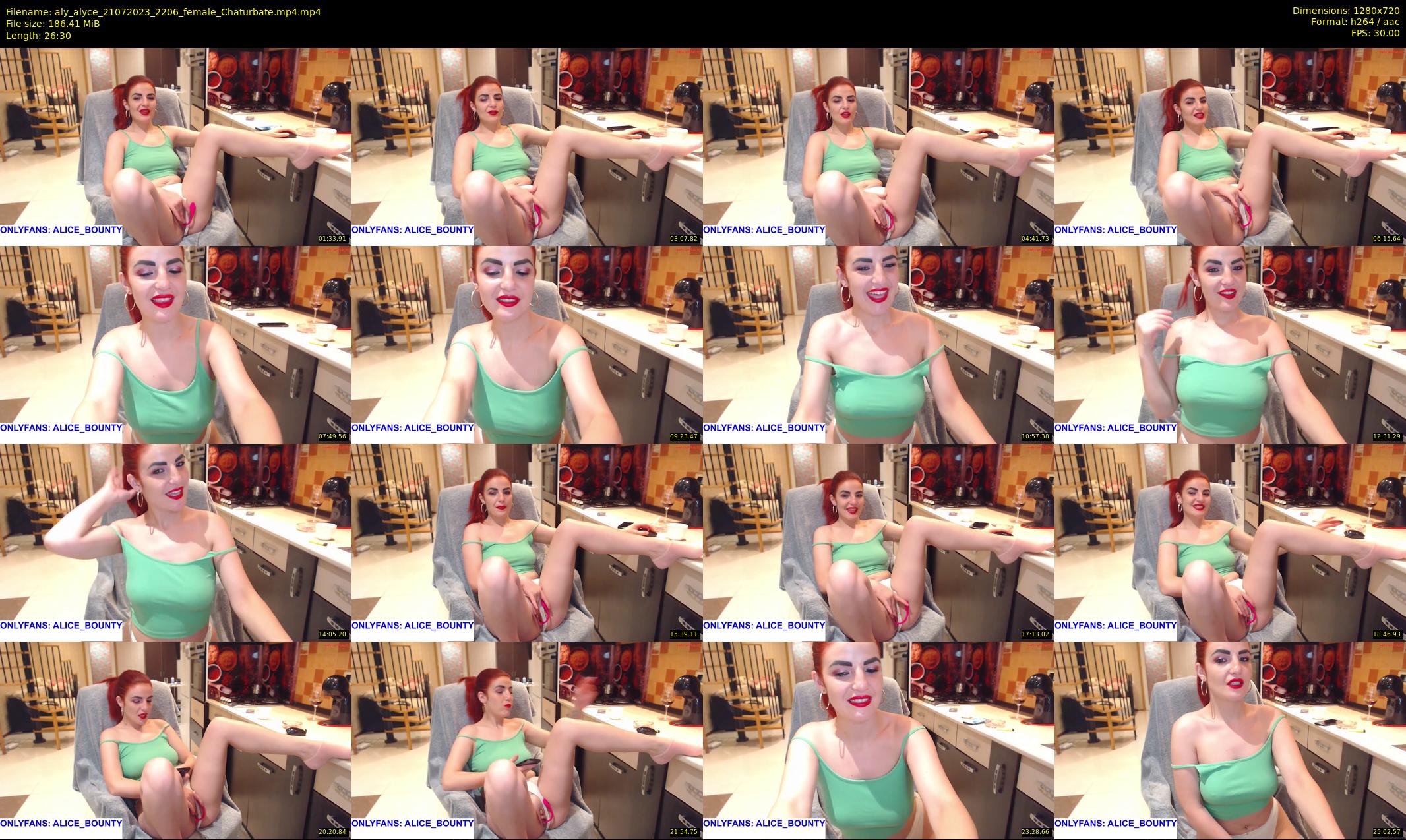 aly_alyce — 27 minute Chaturbate female cam show recording, 720p, Jul 21, 2023