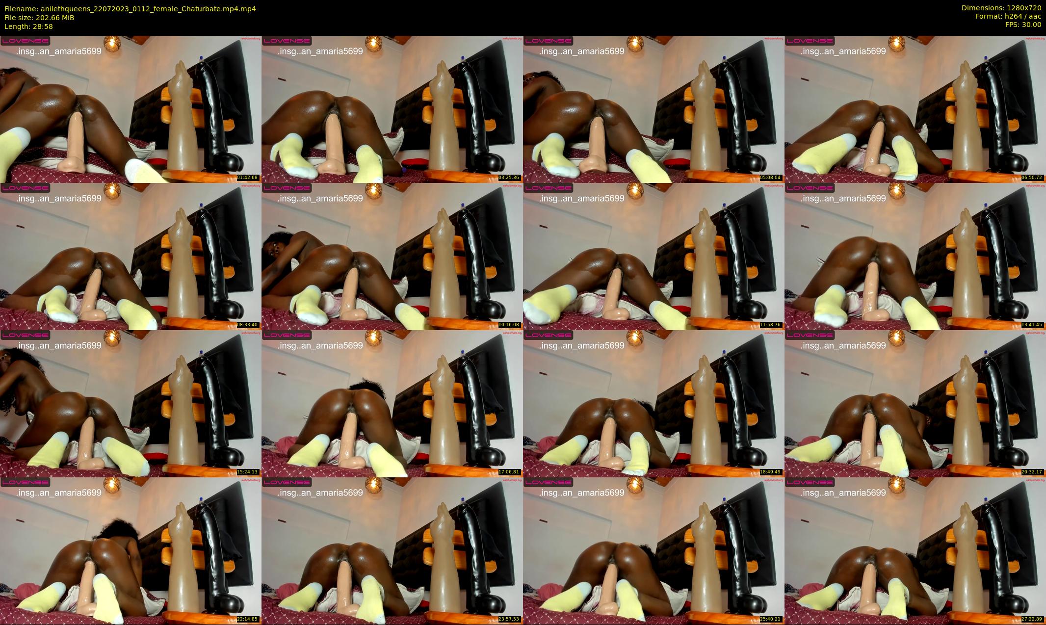 anilethqueens — 29 minute Chaturbate female cam show recording, 720p, Jul 22, 2023