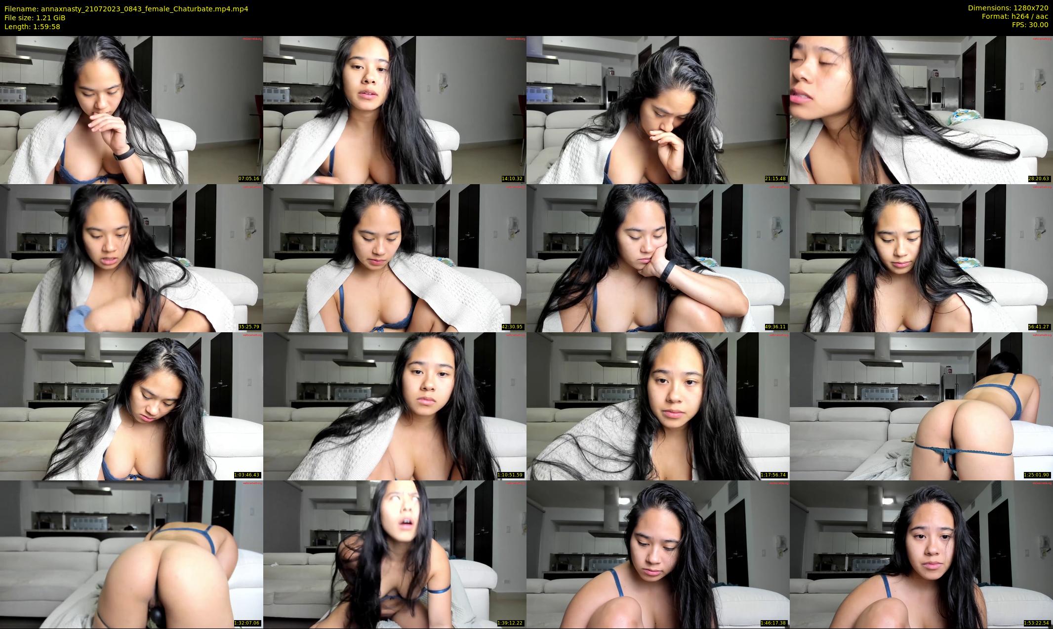 annaxnasty — 120 minute Chaturbate female cam show recording, 720p, Jul 21, 2023