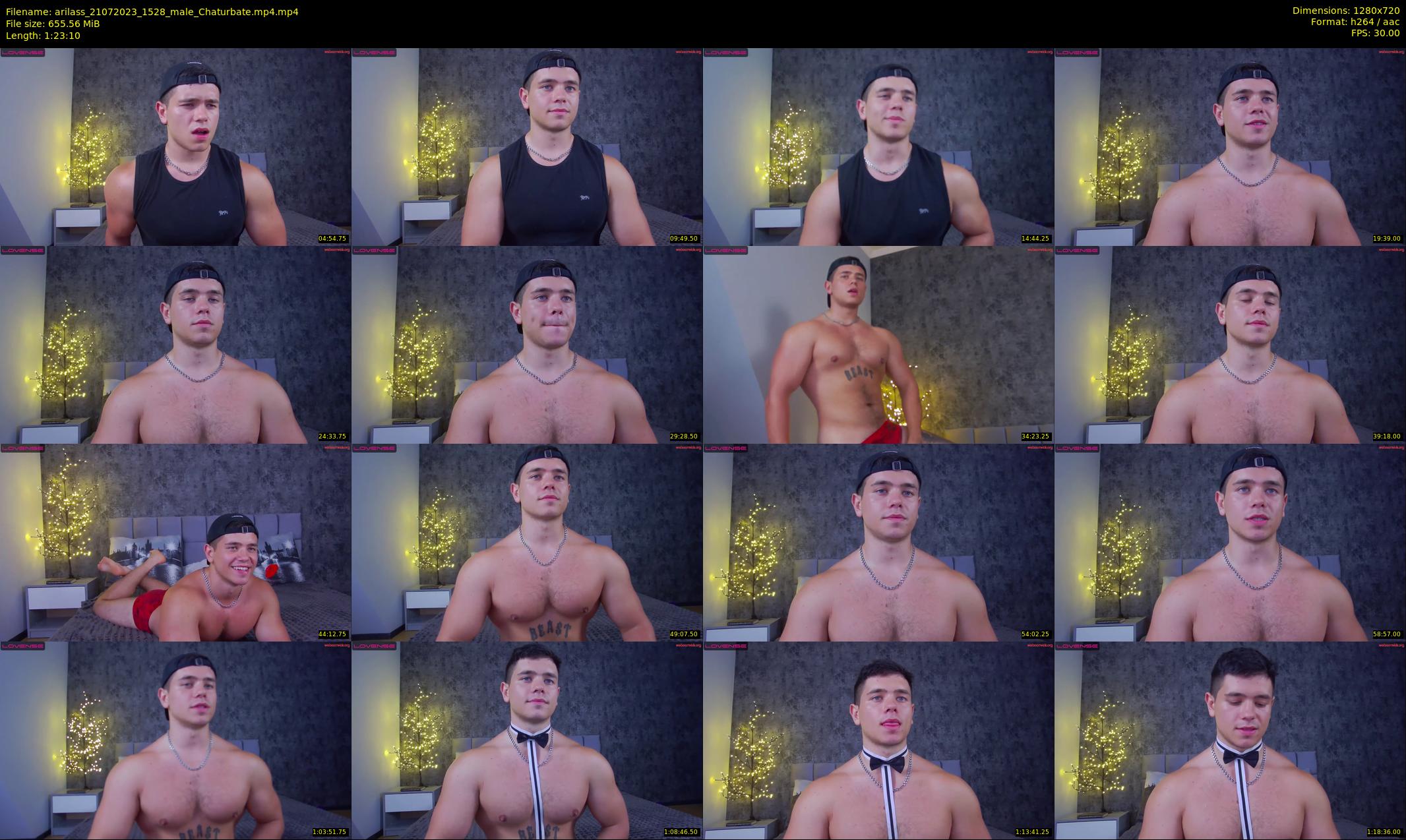 arilass — 84 minute Chaturbate male cam show recording, 720p, Jul 21, 2023