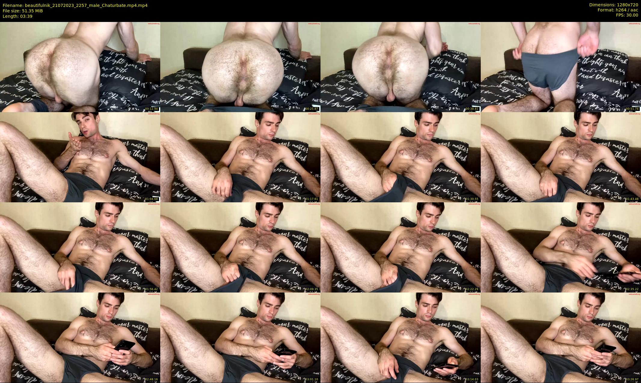 beautifulnik — 4 minute Chaturbate male cam show recording, 720p, Jul 21, 2023