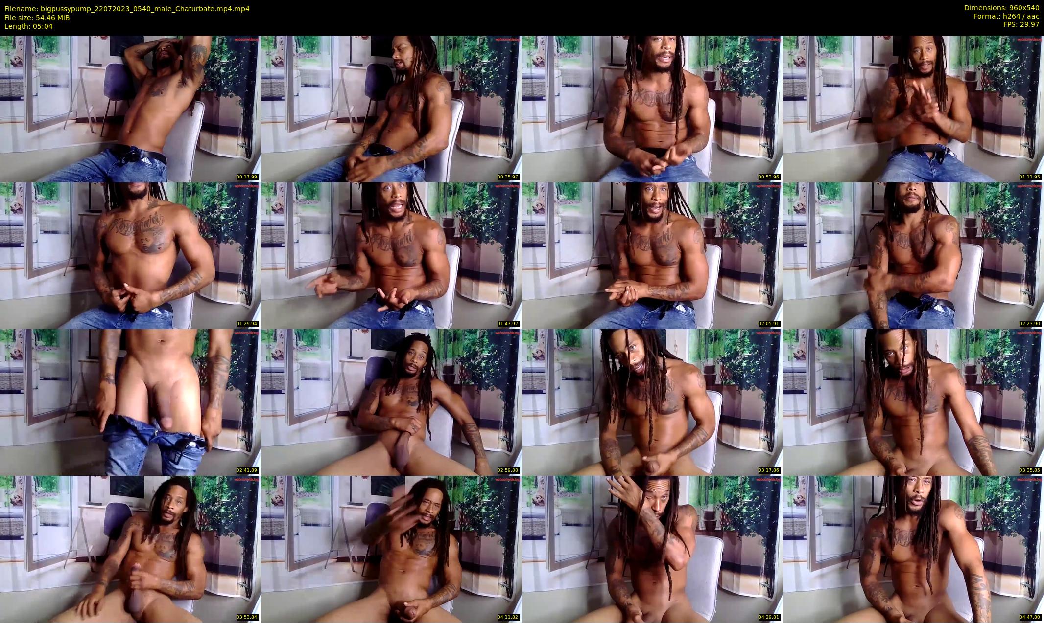bigpussypump — 6 minute Chaturbate male cam show recording, 480p, Jul 22, 2023