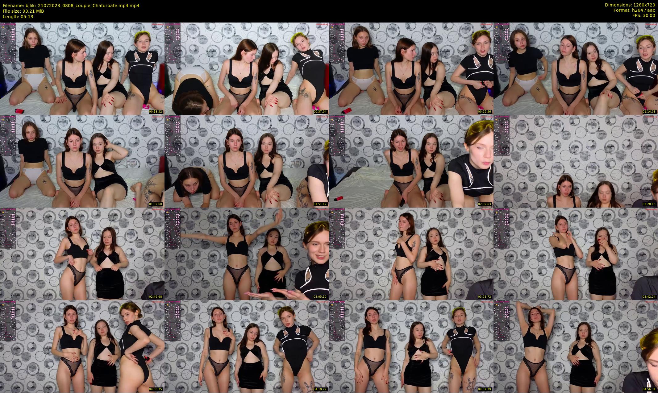 bjliki — 6 minute Chaturbate couple cam show recording, 720p, Jul 21, 2023