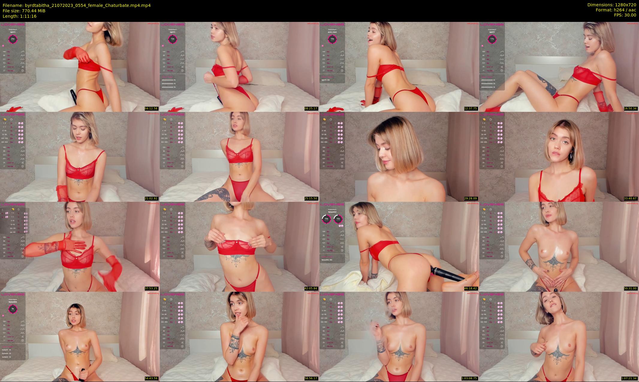byrdtabitha — 72 minute Chaturbate female cam show recording, 720p, Jul 21, 2023