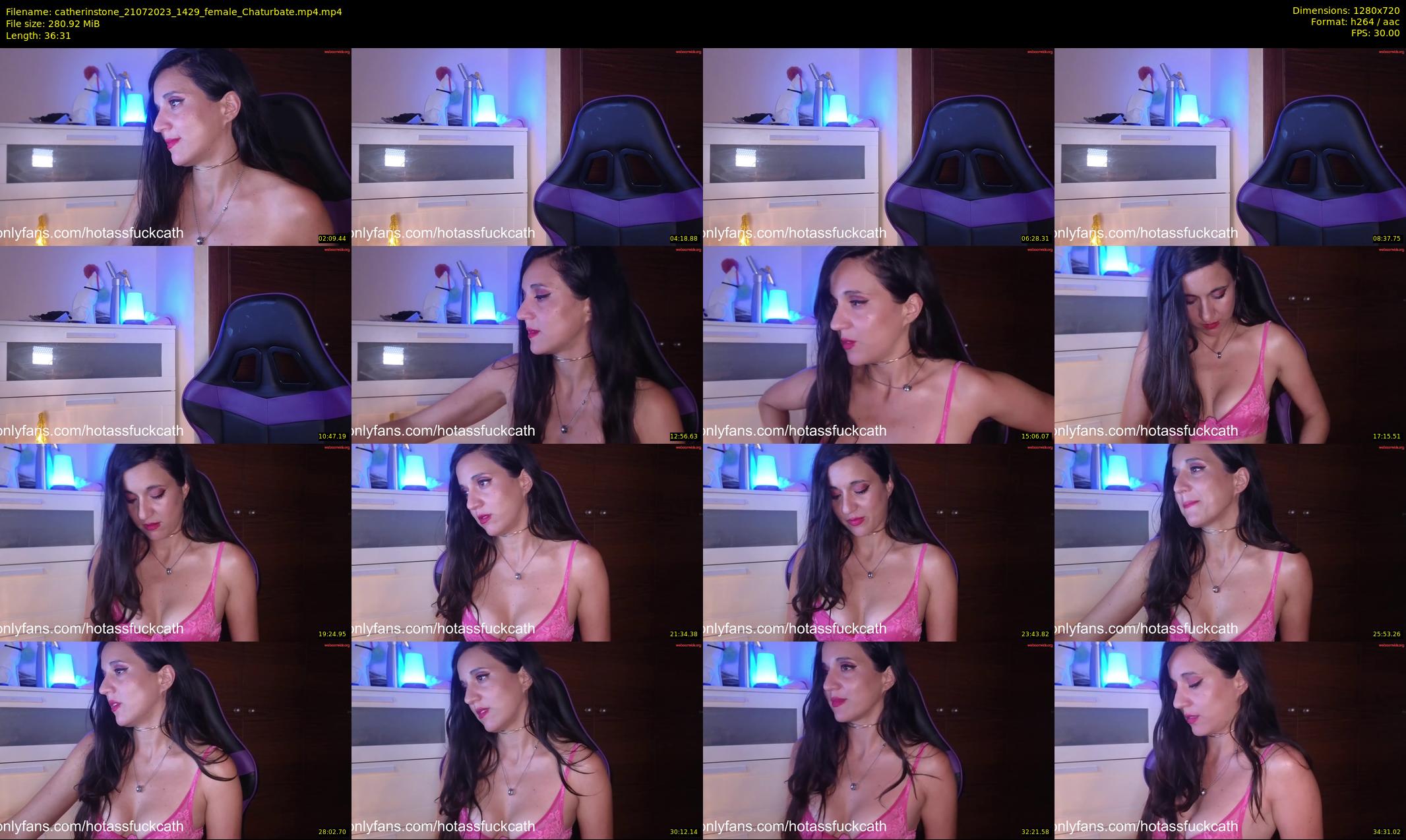catherinstone — 37 minute Chaturbate female cam show recording, 720p, Jul 21, 2023