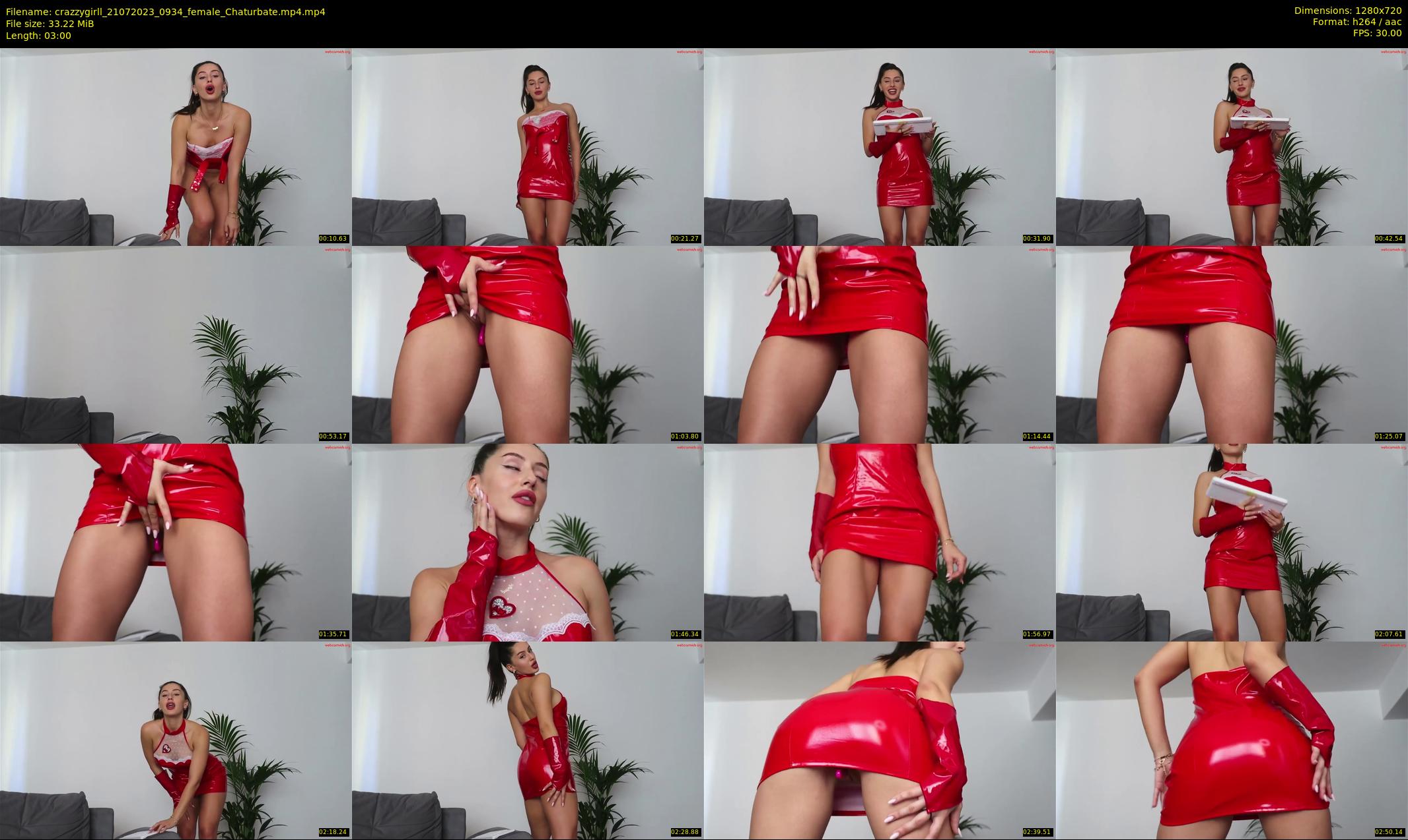 crazzygirll — 3 minute Chaturbate female cam show recording, 720p, Jul 21, 2023