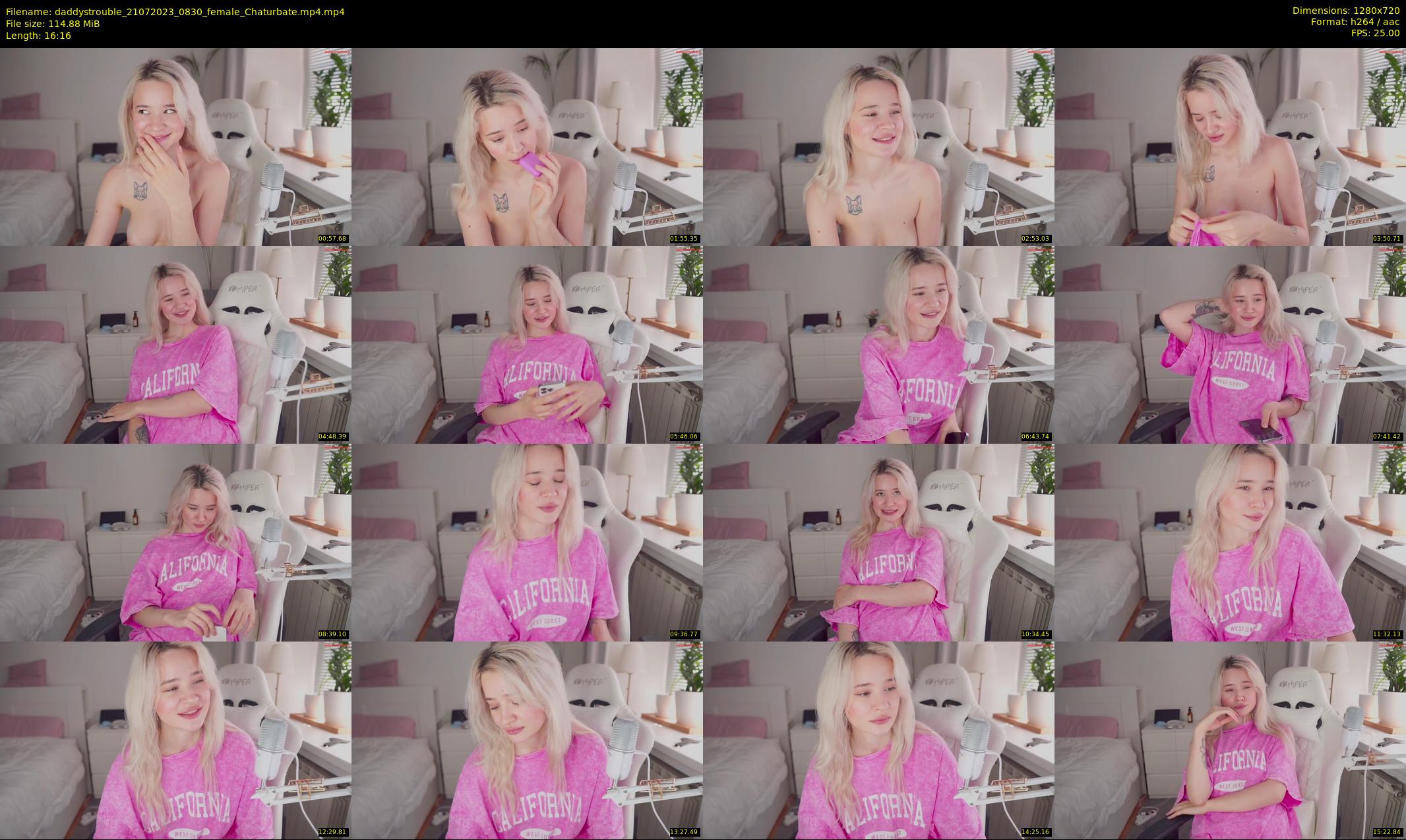 daddystrouble — 17 minute Chaturbate female cam show recording, 720p, Jul 21, 2023