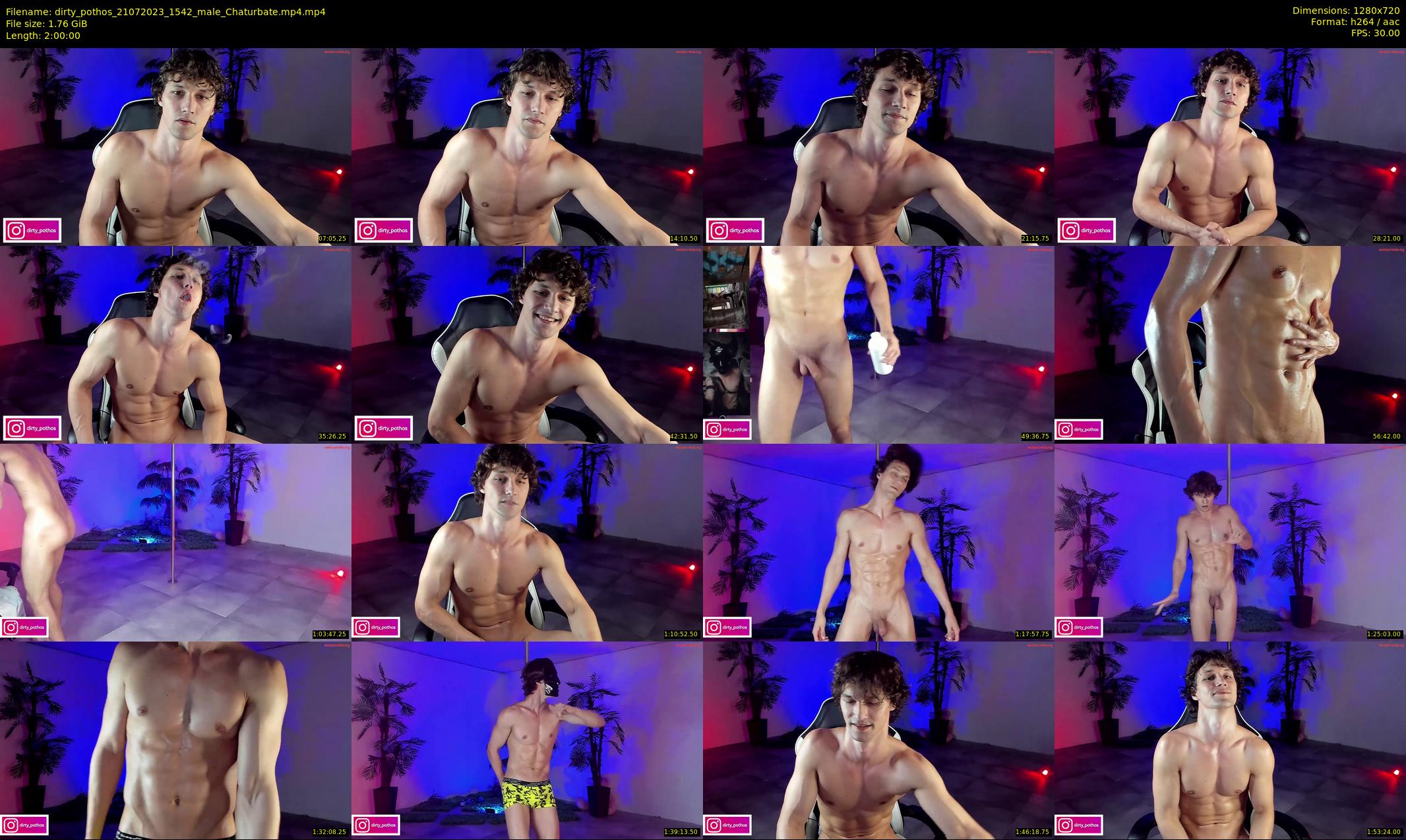 dirty_pothos — 120 minute Chaturbate male cam show recording, 720p, Jul 21, 2023