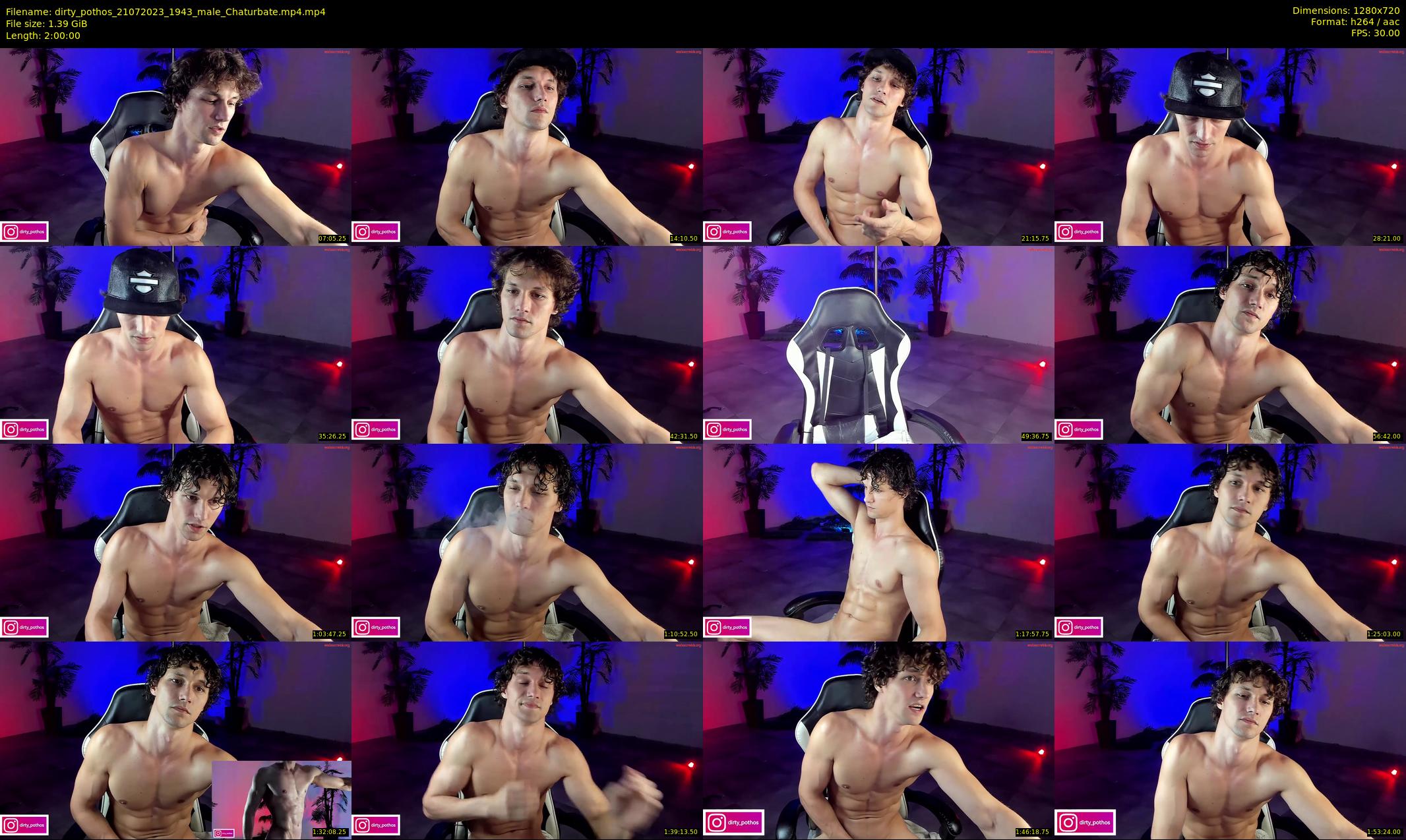 dirty_pothos — 120 minute Chaturbate male cam show recording, 720p, Jul 21, 2023
