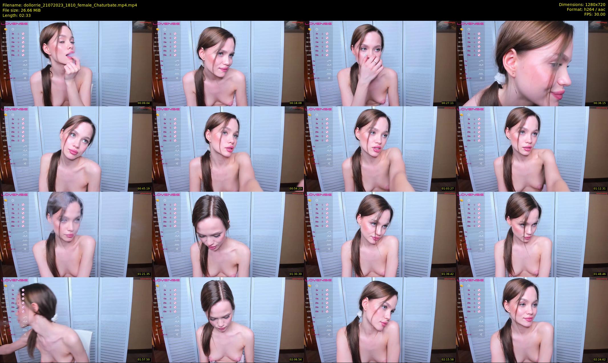dollorrie — 3 minute Chaturbate couple cam show recording, 720p, Jul 21, 2023