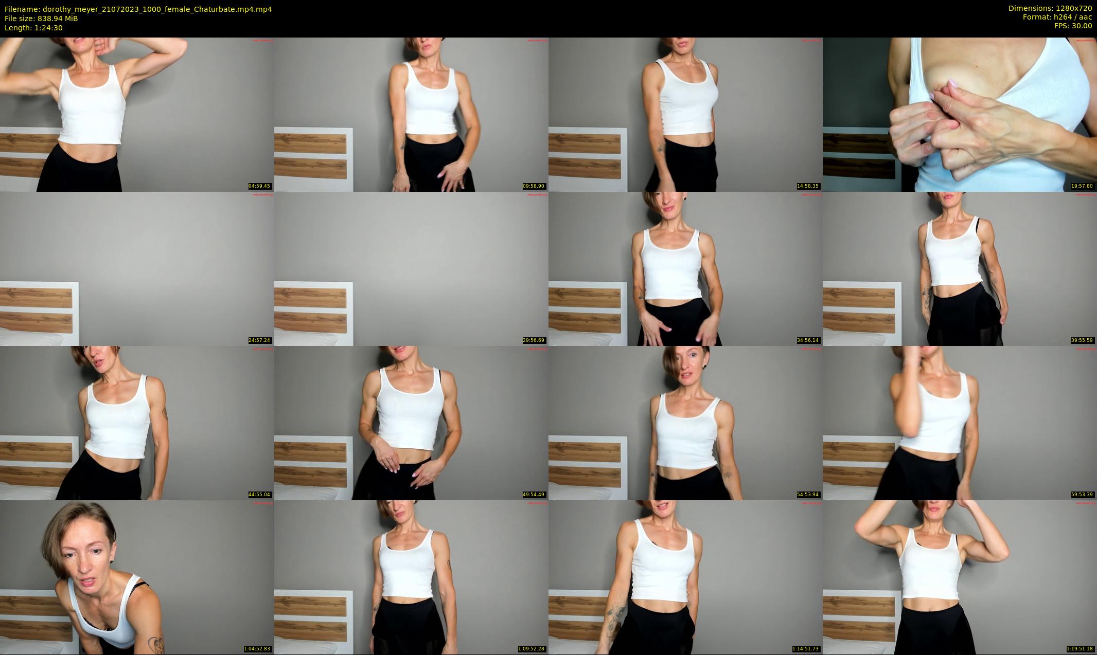 dorothy_meyer — 85 minute Chaturbate female cam show recording, 720p, Jul 21, 2023