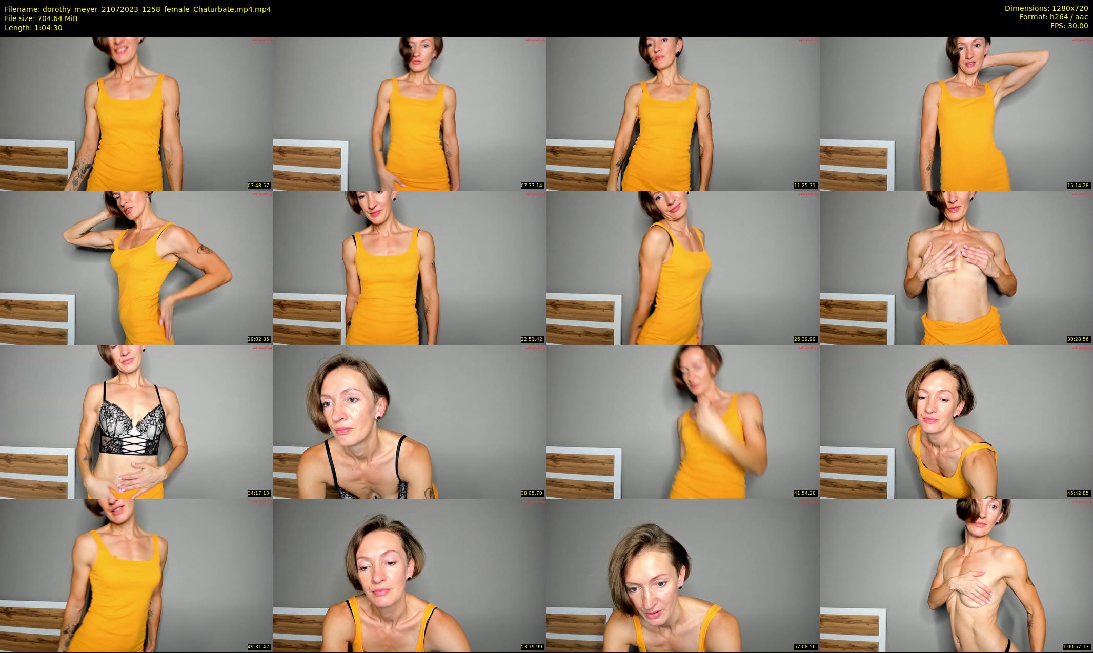 dorothy_meyer — 65 minute Chaturbate female cam show recording, 720p, Jul 21, 2023