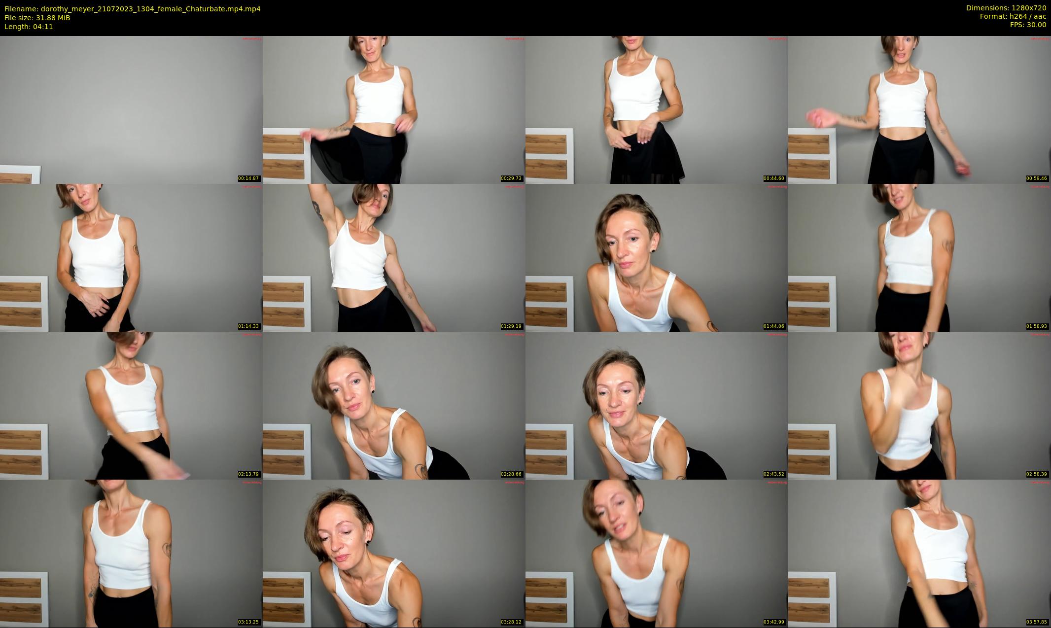dorothy_meyer — 5 minute Chaturbate female cam show recording, 720p, Jul 21, 2023