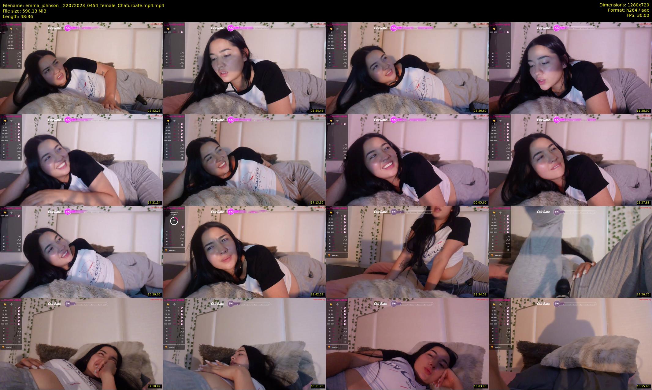 emma_johnson_ — 49 minute Chaturbate female cam show recording, 720p, Jul 22, 2023