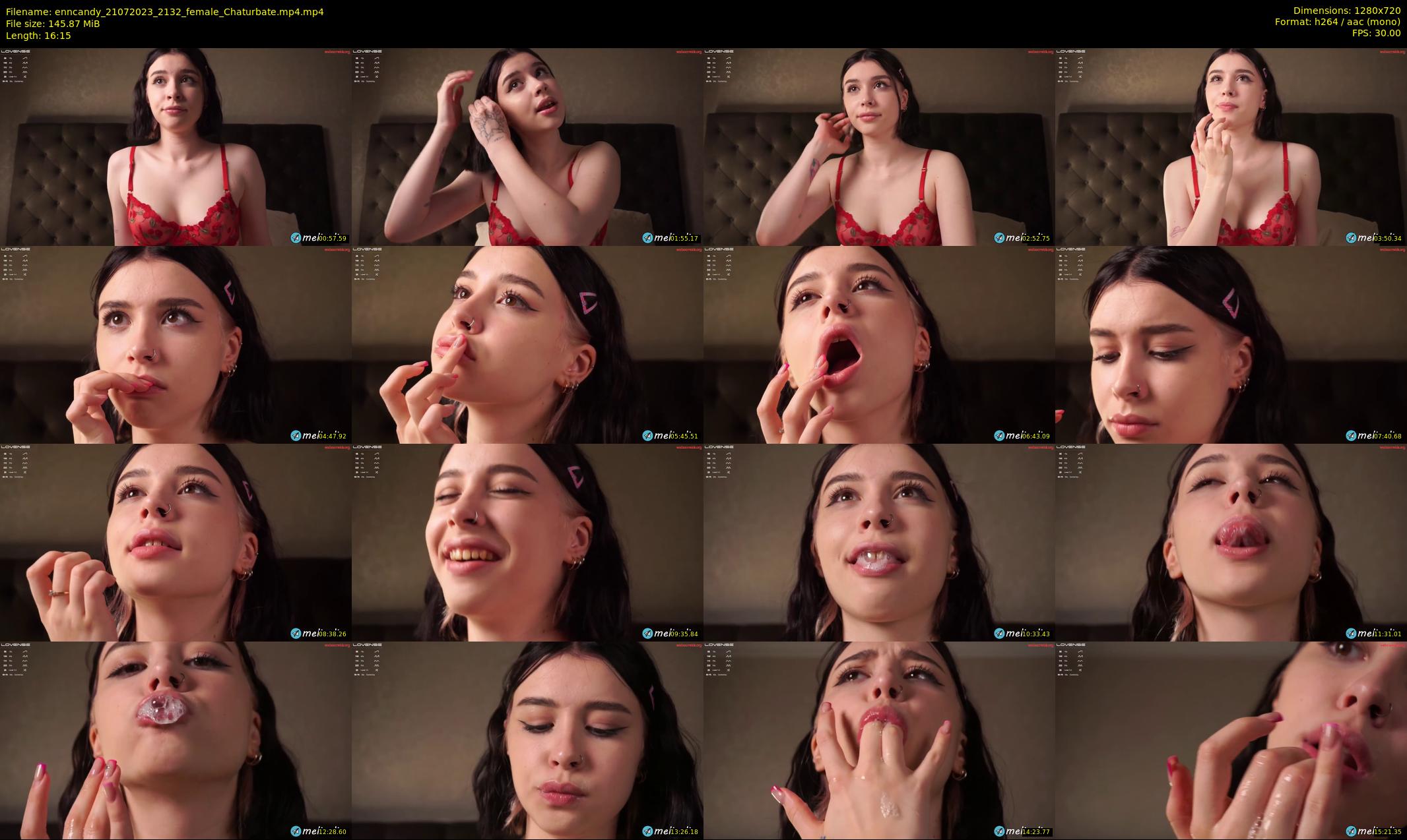 enncandy — 17 minute Chaturbate female cam show recording, 720p, Jul 21, 2023