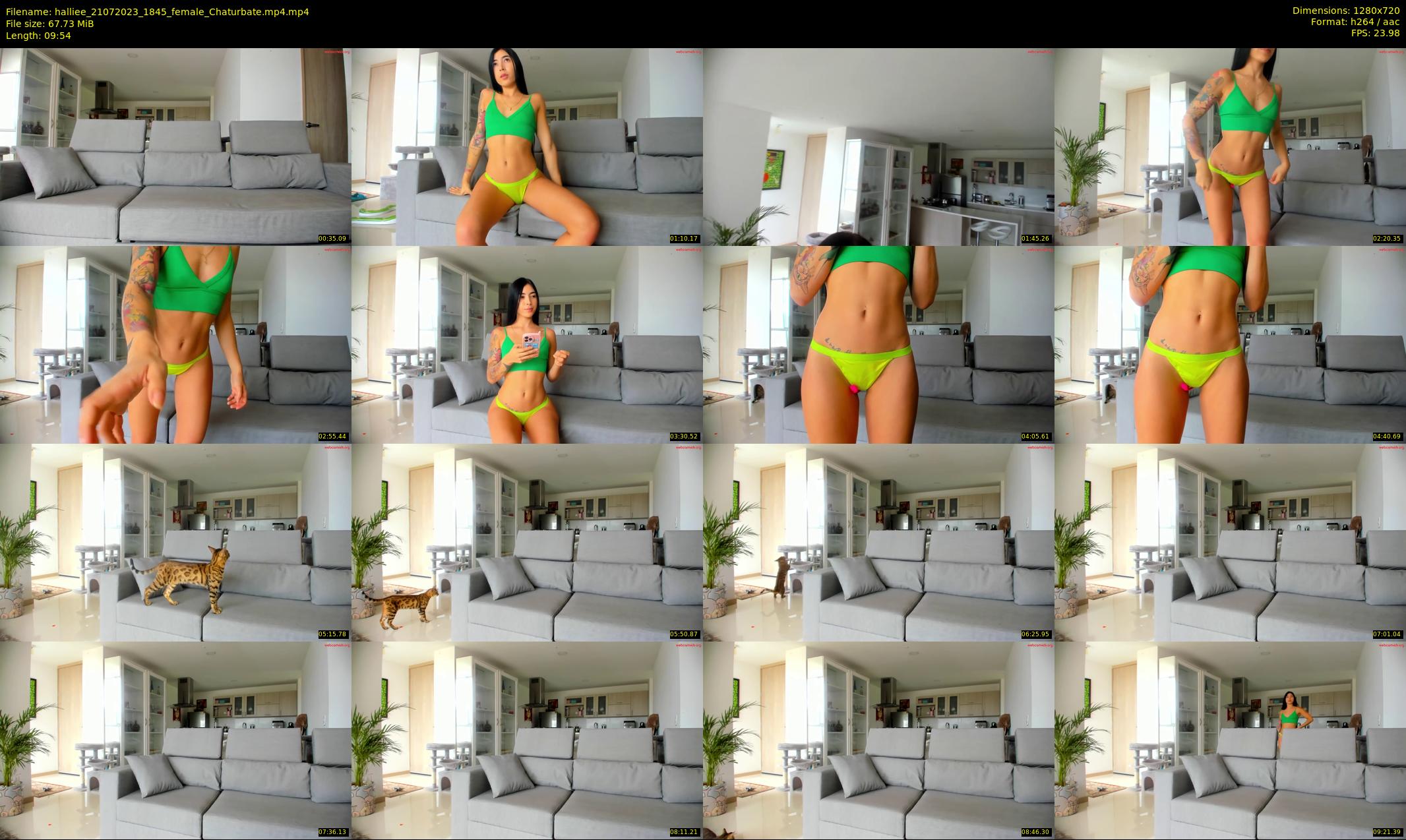 halliee — 10 minute Chaturbate couple cam show recording, 720p, Jul 21, 2023