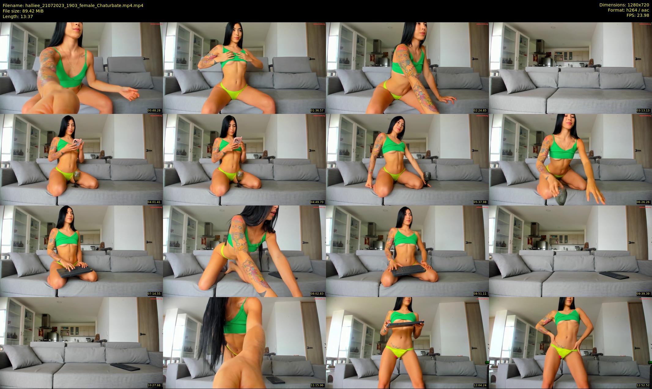 halliee — 14 minute Chaturbate couple cam show recording, 720p, Jul 21, 2023