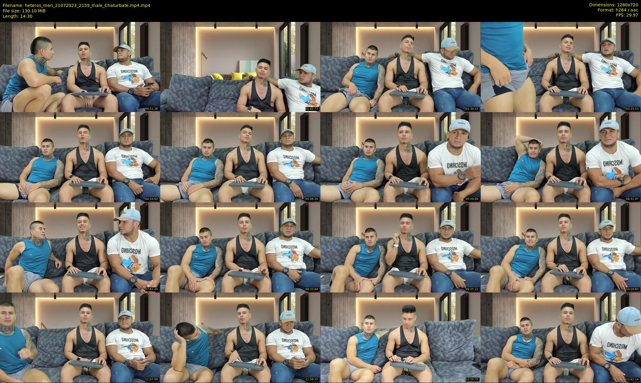 heteros_men — 15 minute Chaturbate male cam show recording, 720p, Jul 21, 2023
