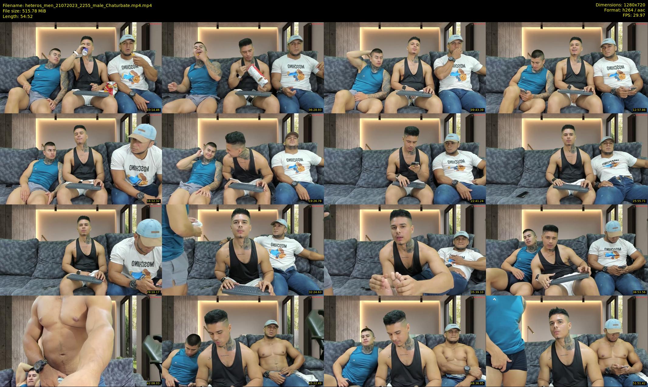 heteros_men — 55 minute Chaturbate male cam show recording, 720p, Jul 21, 2023