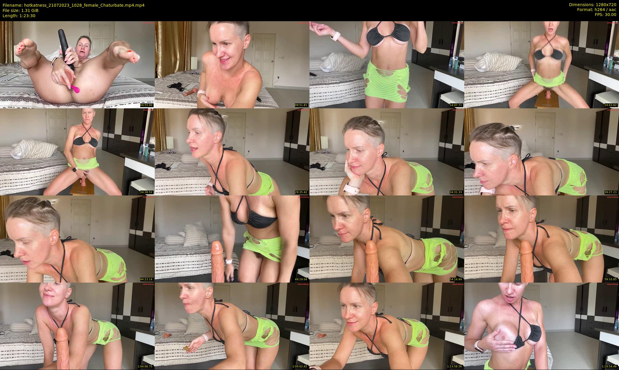 hotkatness — 84 minute Chaturbate female cam show recording, 720p, Jul 21, 2023