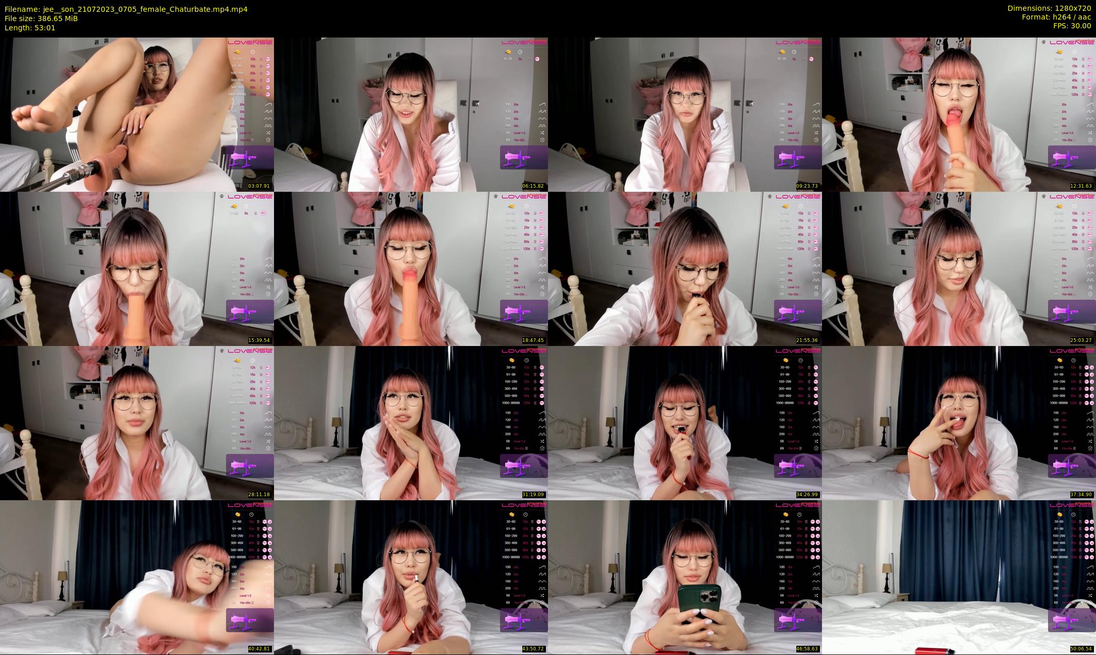 jee__son — 54 minute Chaturbate female cam show recording, 720p, Jul 21, 2023