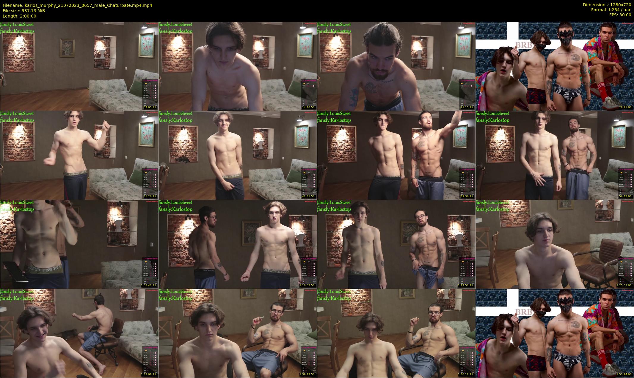karlos_murphy — 120 minute Chaturbate male cam show recording, 720p, Jul 21, 2023